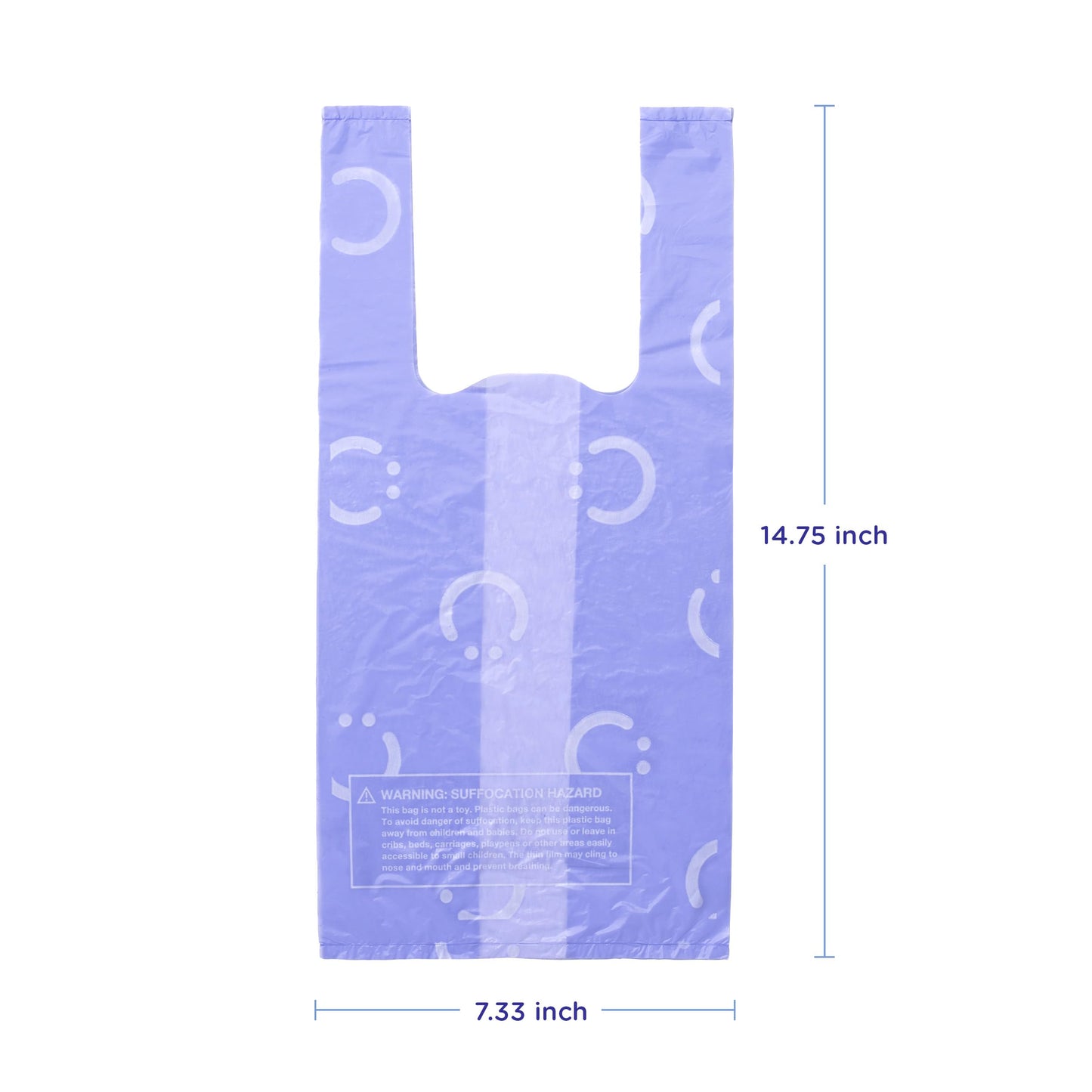 Ubbi Disposable Nappy Sacks, Lavender Scented, Easy-To-Tie Tabs, Baby Diaper Disposal or Pet Waste Bags, Value Pack, 400 Count