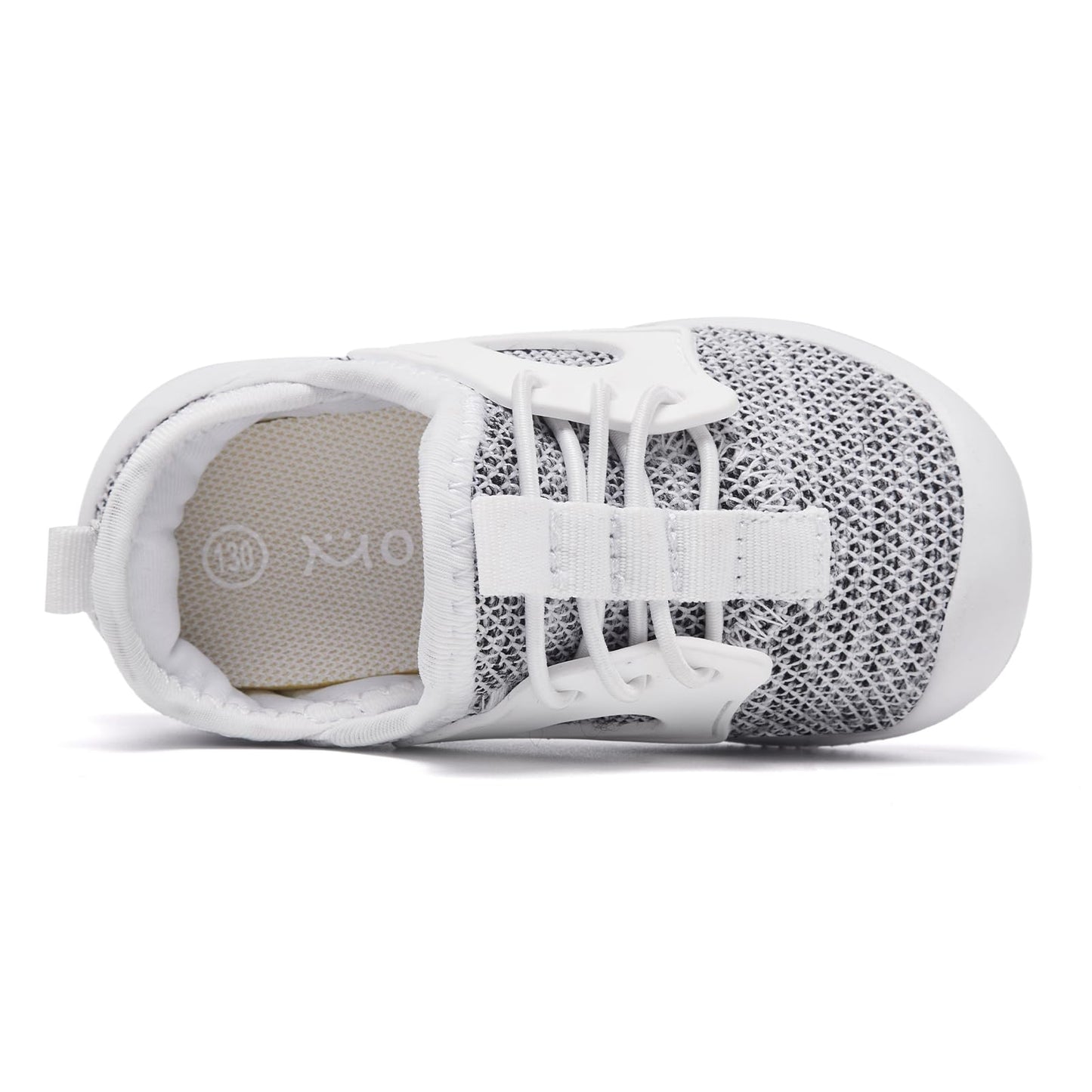 MORENDL Toddler Sneakers Infant Baby Walking Shoes Girl Boy Tennis Lightweight Slip On Shoes
