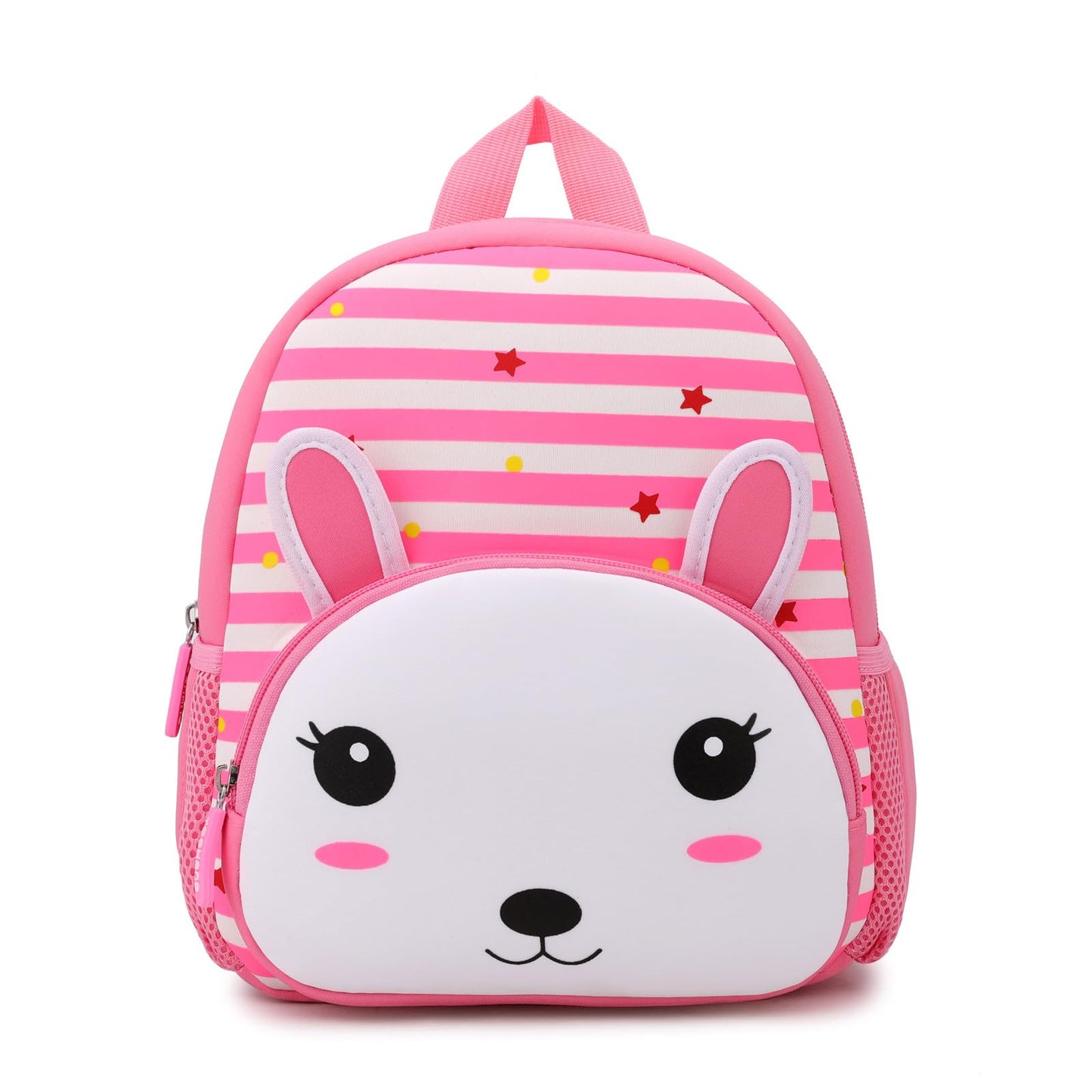 Toddler Backpack Neoprene Zoo Kids Casual Backpack Water Resistance Kindergarten Preschool Bags for Little Boys Girls (Giraffe)