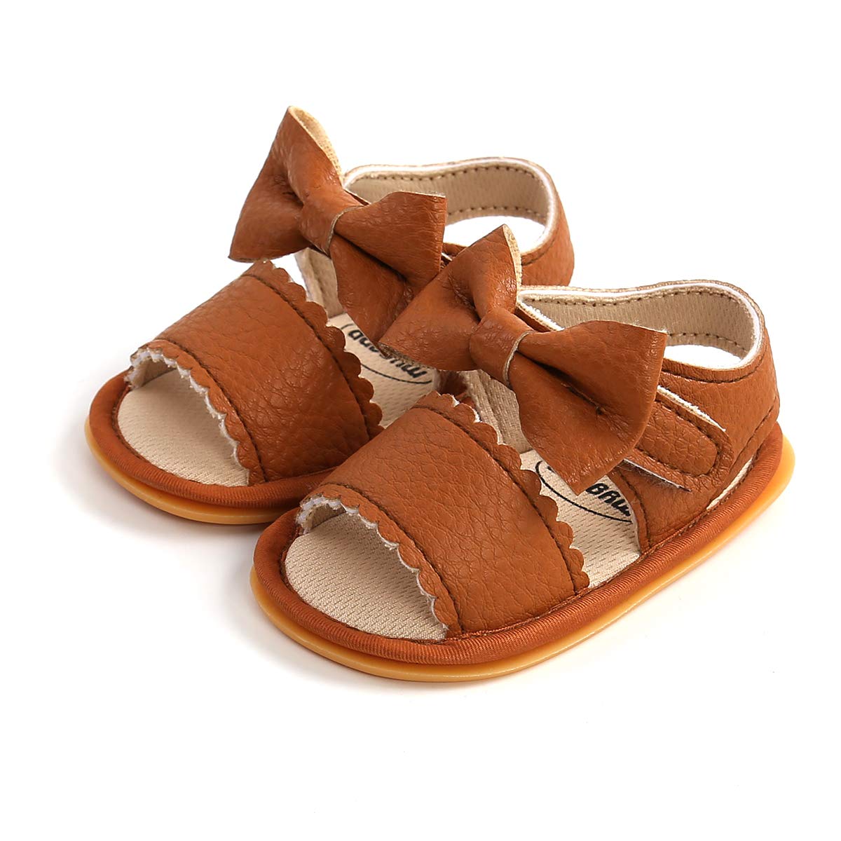 Baby Girl Sandals Summer Crib Shoes Bowknot Soft Sole Infant Girls Princess Dress Flats First Walker Shoes