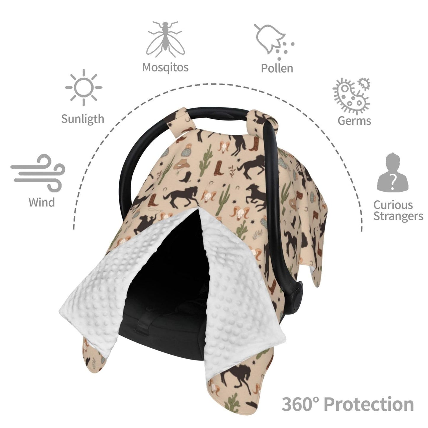 Butterfly Car Seat Cover for Baby in Winter Summer, Nursing Cover for Mom Butterfly Baby Stuff for Baby Girl Boy
