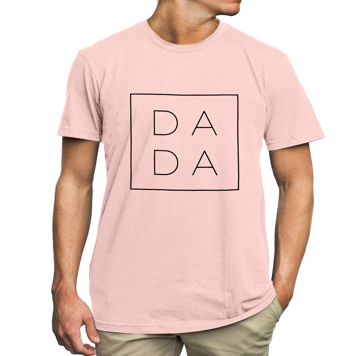 MNLYBABY Dad Shirts for Men Funny DADA Letter Print Graphic Tshirts Father Daddy Papa Gifts Tee Tops