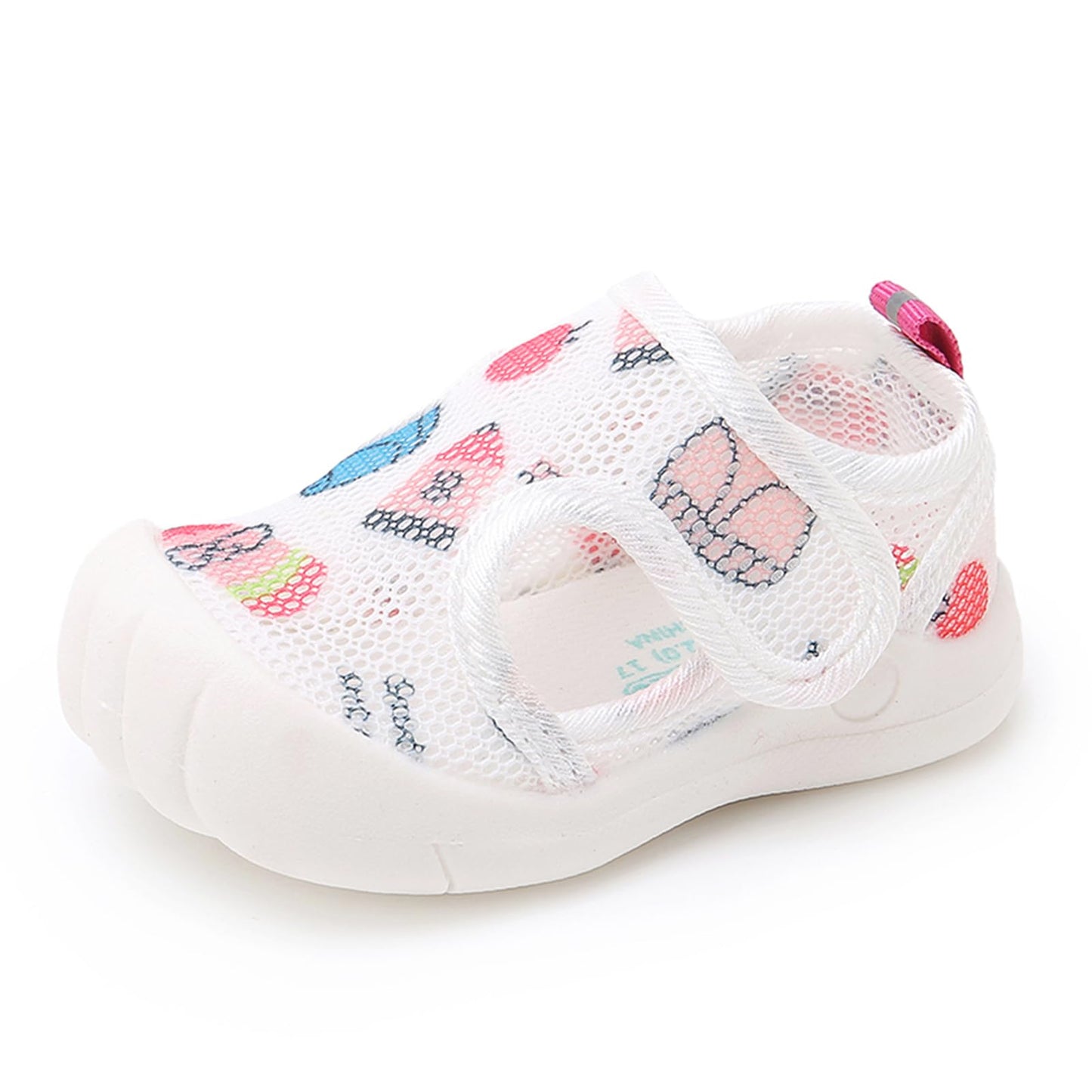 RVROVIC Boys Girls Athletic Sports Sandals Open-Toe Breathable Rubber Sole Beach Water Shoes for Toddler
