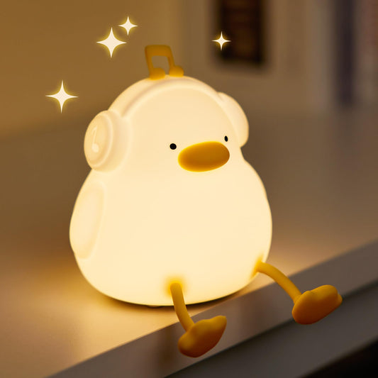 Panda Night Light, Cute Squishy Dimmable Lamp for Kids, Toddler and Baby Room, Bedroom Light