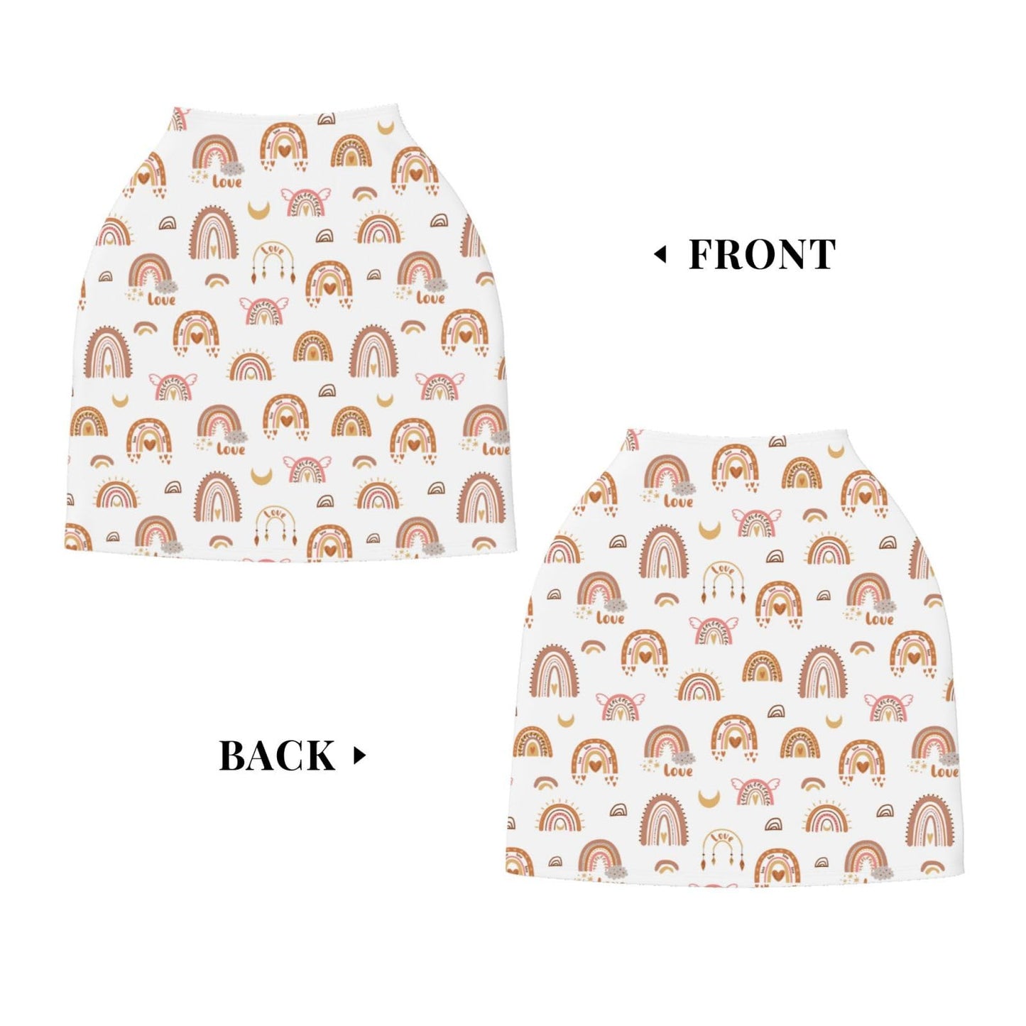 Cute Butterfly Baby Stuff Car Seat Covers Baby Multi-Use Car Seat Canopy Carrier Cover, Breathable Breastfeeding Cover Boys & Girls