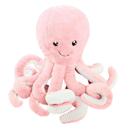 DENTRUN Octopus Stuffed Animals, Giant Octopus Plush Doll Play Toys for Kids Girls Boys Adults Birthday Xmas Halloween Present Stuffed Sea Animals Plushie, 7/16/24/32 Inches, 5 Colors