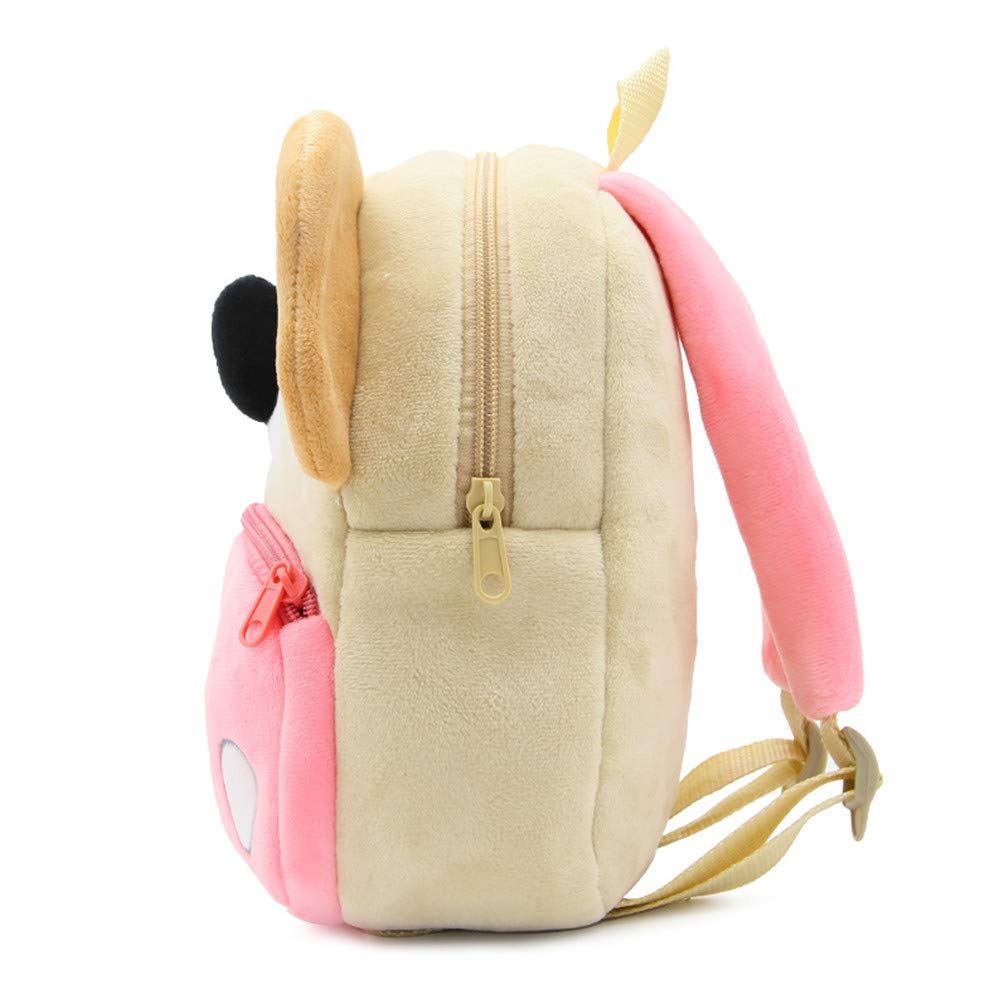 Cute Toddler Backpack Plush Animal Cartoon Mini Travel Daycare Bag for Baby Girl Boy 2-6 Years (Shark Blue)