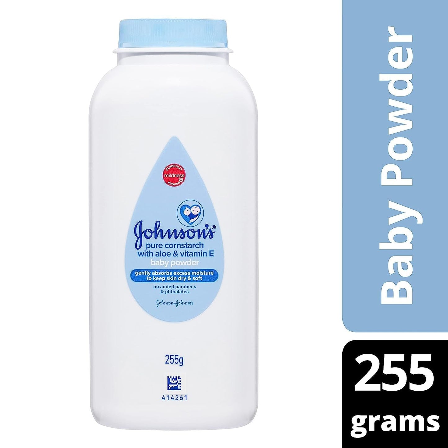 Johnson's Baby Powder for Delicate Skin, Hypoallergenic and Free of Parabens, Phthalates, and Dyes for Baby Skin Care, 1.5 oz (Pack of 2)