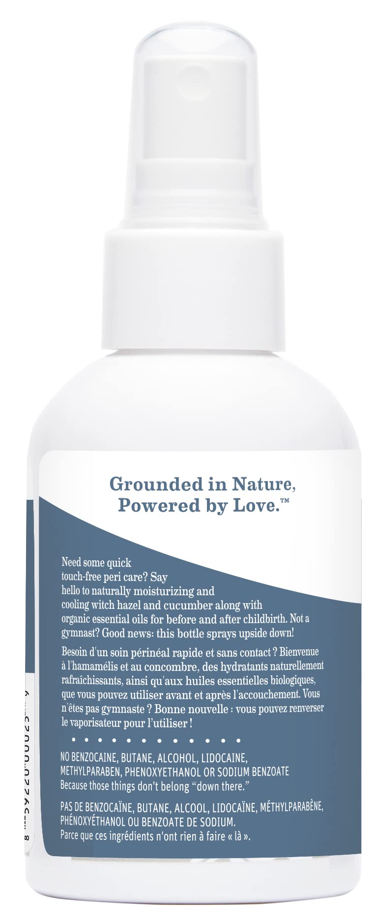 Earth Mama Herbal Perineal Spray | Safe for Pregnancy and Postpartum Recovery, Witch Hazel Natural Cooling Spray For After Birth Feminine Care Essentials, No Benzocaine or Butane, 4-Fluid Ounce