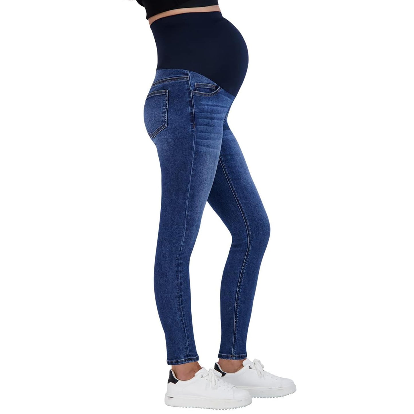 Savi Parker Women’s Maternity Jeans Over The Belly - Pregnancy Clothes for All Seasons, Maternity Pants