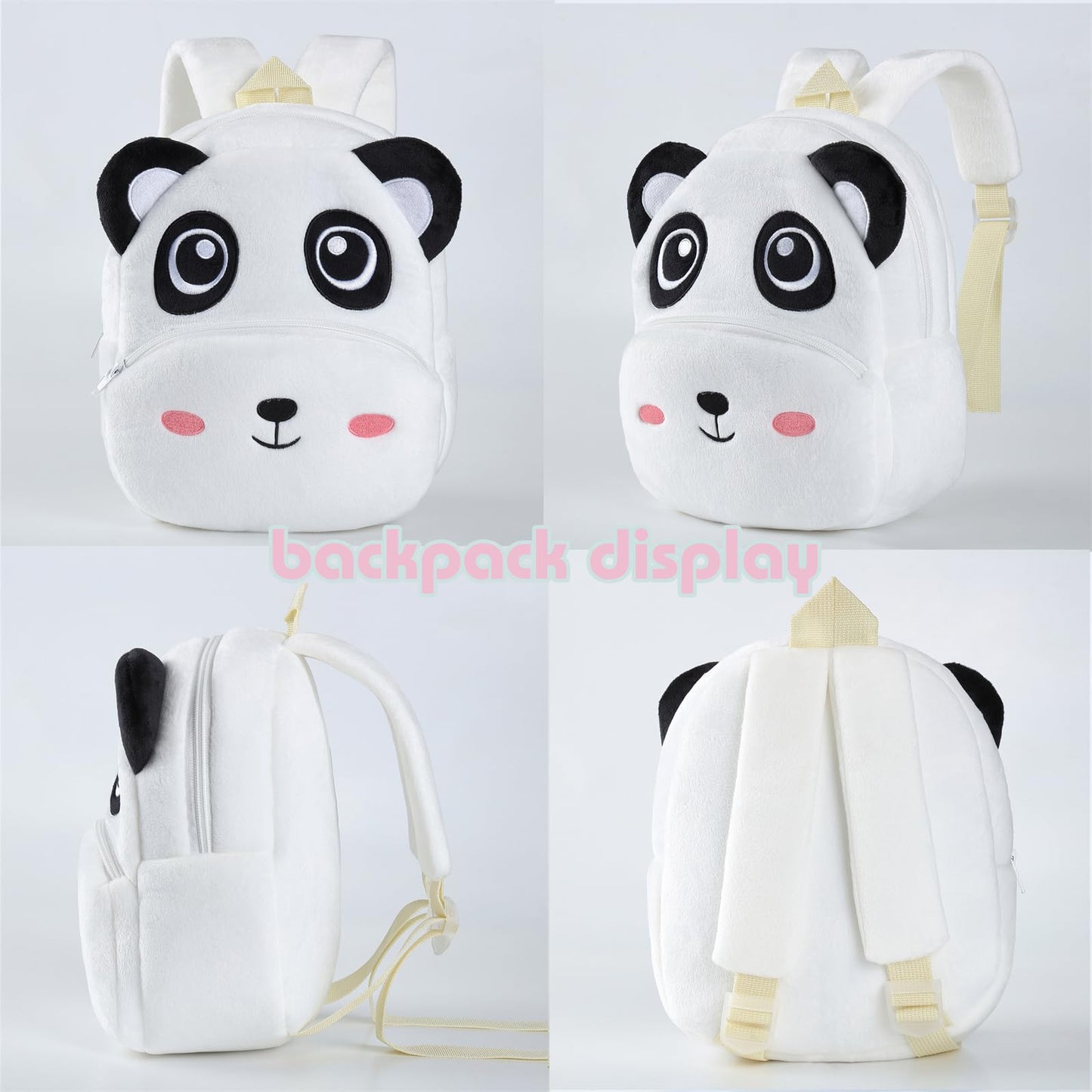 Toddler Backpack for Girls Boys School Small Backpacks Toddler Back Pack Stuffed Animal Backpack Kawaii Kids Mini School Bag Preschool Age 2-4 Unicorn