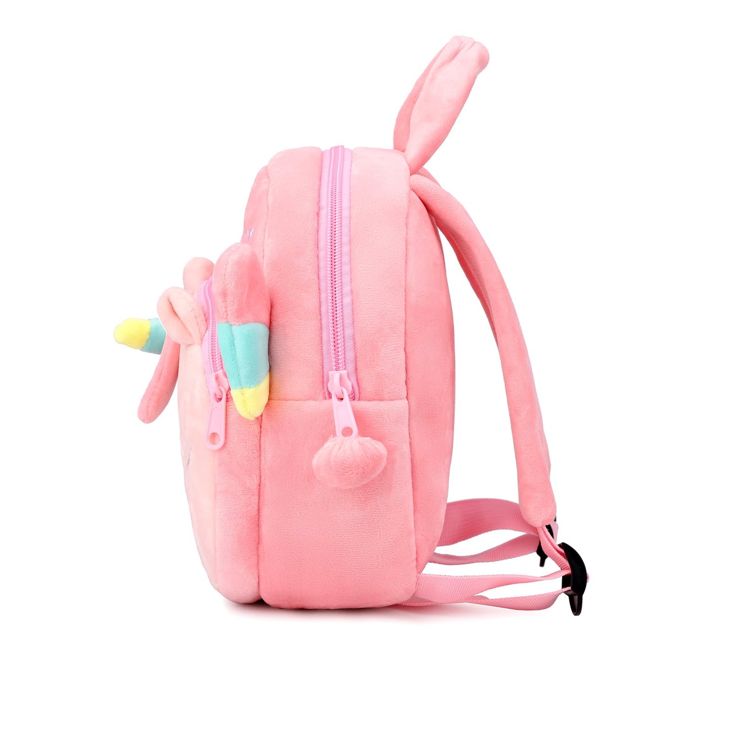 Cute Toddler Backpack Plush Animal Cartoon Mini Travel Daycare Bag for Baby Girl Boy 2-6 Years (Shark Blue)