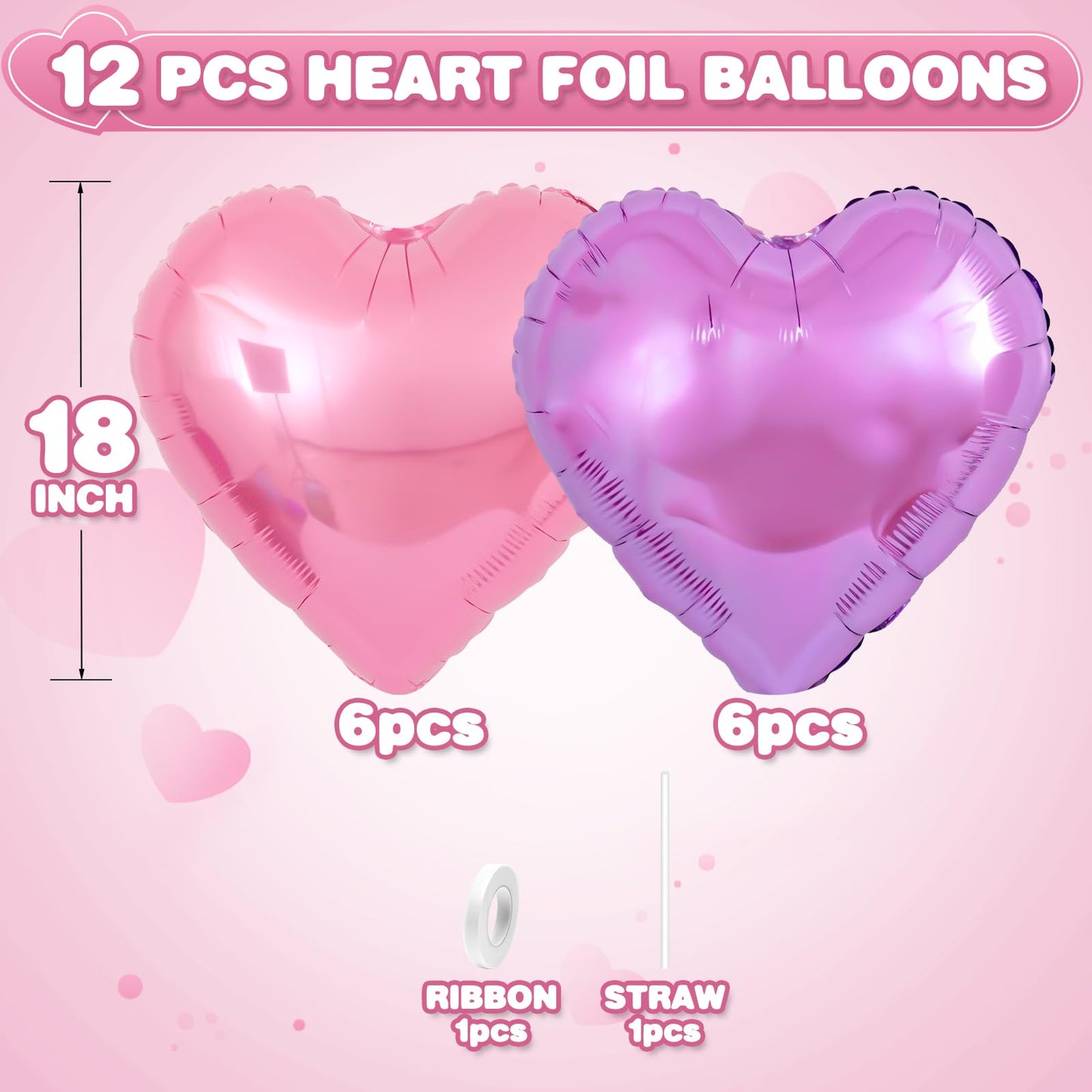 Sage Green Gold Heart Balloons,12Pcs Light Gold Heart Shaped Foil Balloons,18Inch Cream White Helium Mylar Balloon for Baby Shower Birthday Anniversary Wedding Party Decorations