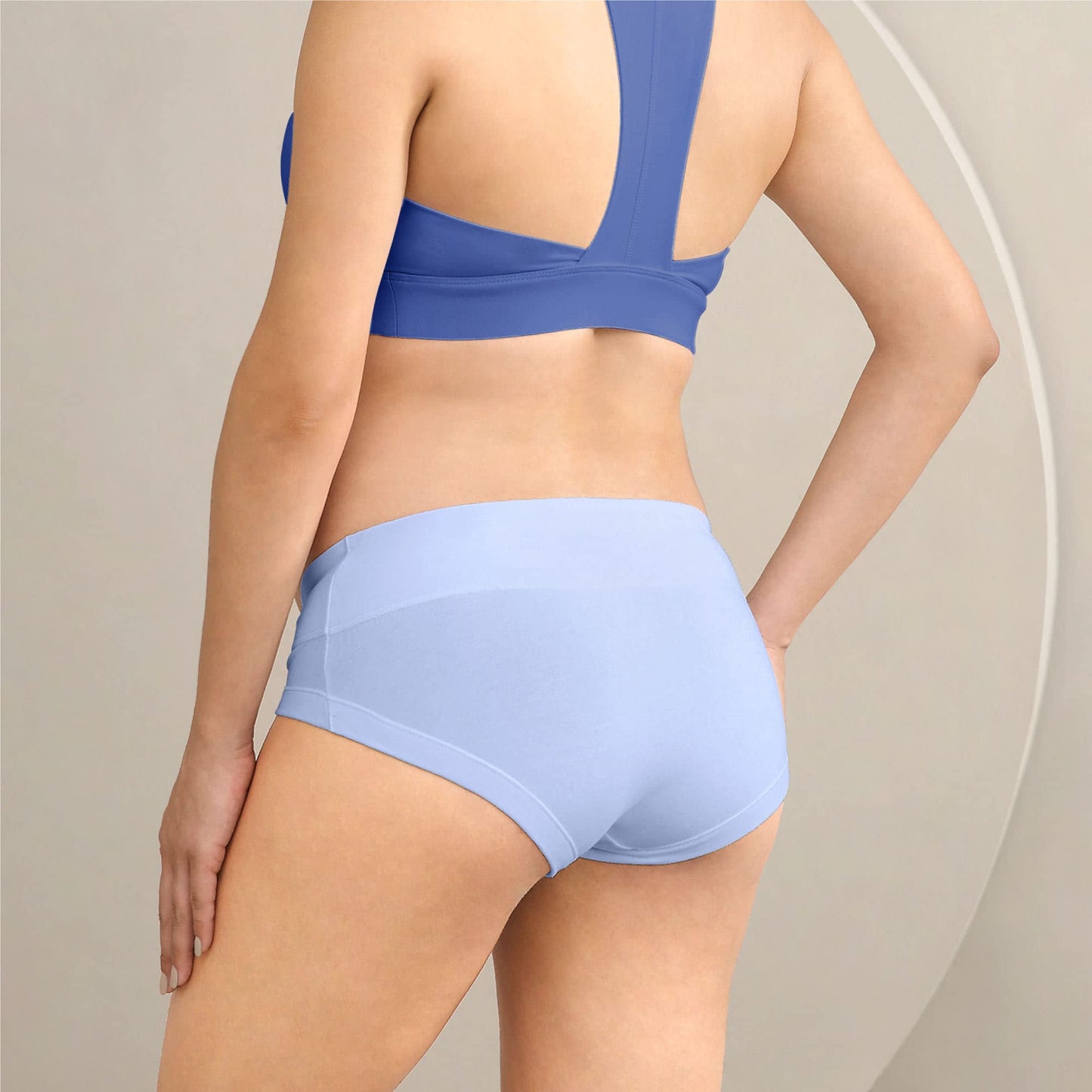 Intimate Portal Maternity Underwear Cotton Pregnancy Postpartum Panties Under the Bump Boyshort Briefs