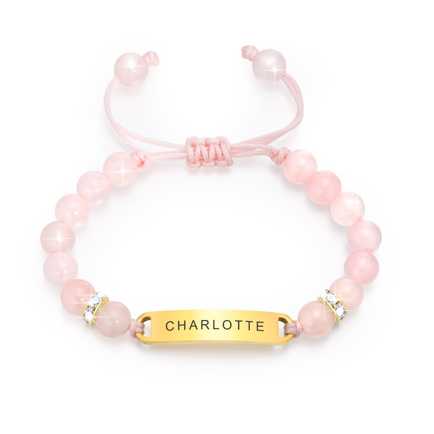 Personalized Baby Bar Bracelet : 18K Gold Plated Custom Name ID Plate Bracelet for Children Toddler from Mom, Engraved Kid Name for Daughter Son, New Born Birthday Gift,Adjustable,Nickel free