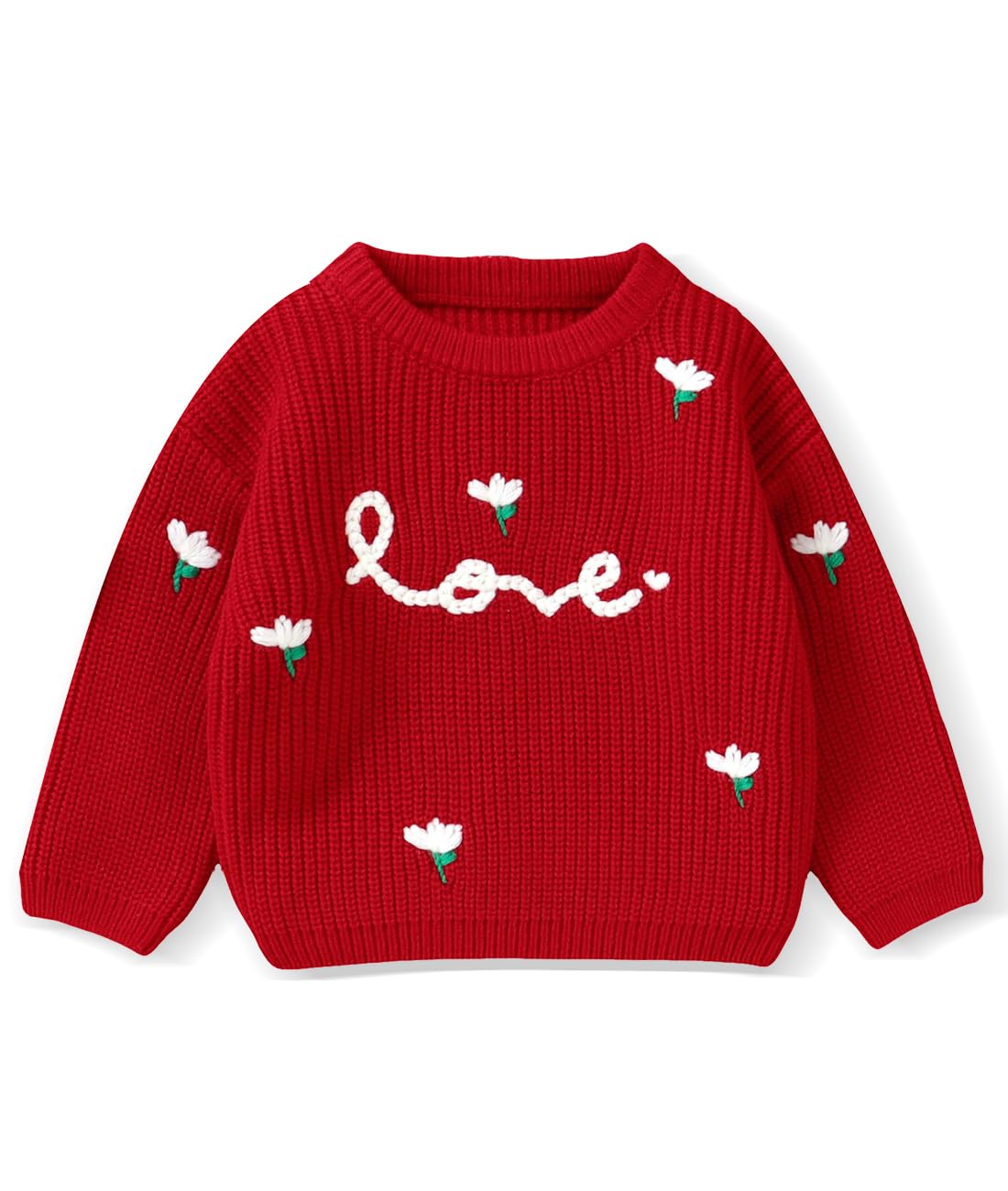 Infant Toddler Baby Girl Oversized Sweater Long Sleeve Sweaters Fall Winter Tops Clothes