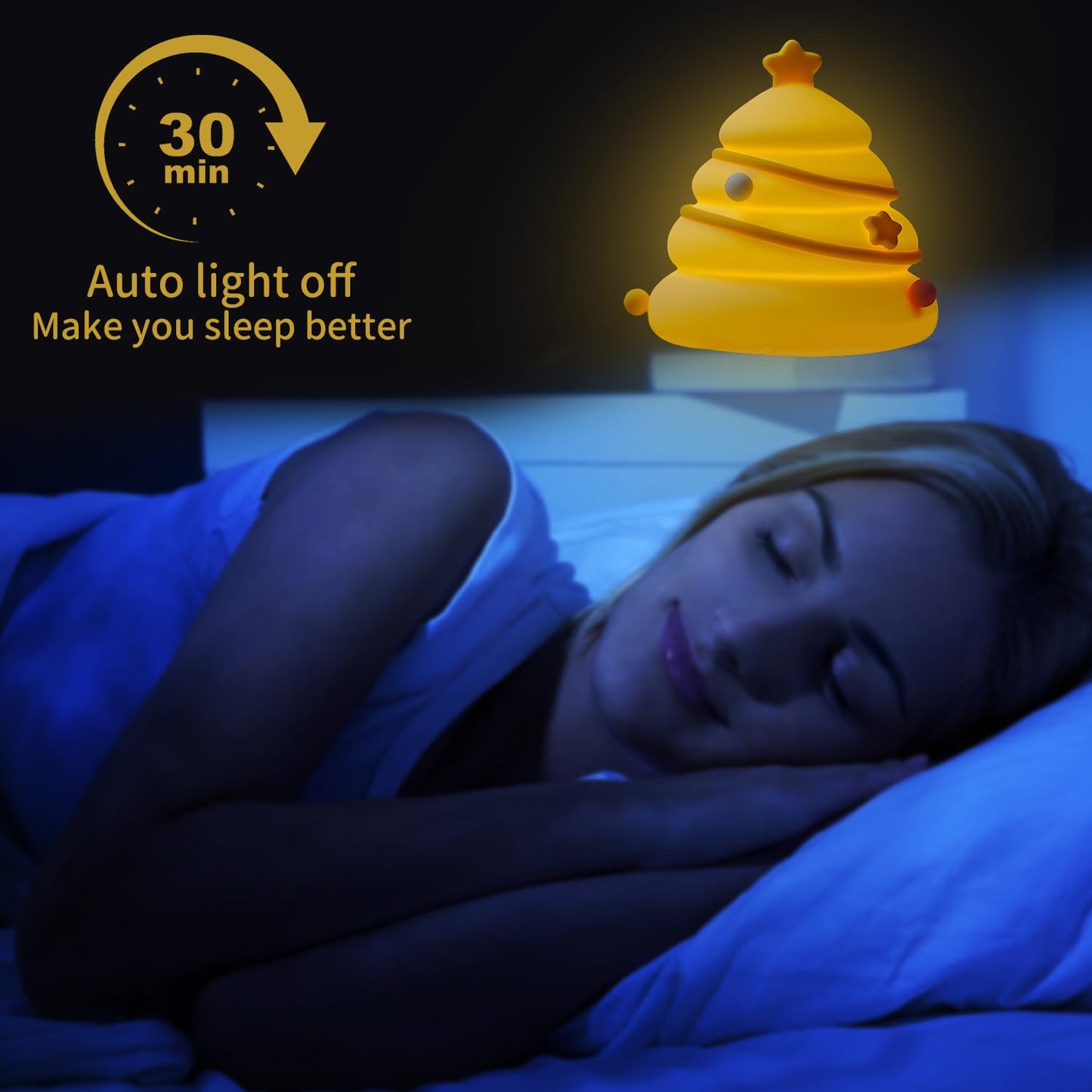 Led Cute Dog Night Light, Dimmable Nursery Puppy Kawaii Lamps, Super Squishy Silicone USB Rechargeable Touch Control Night Lamp for Kids Adults, Used for Camping Party Room Decor (Dog)