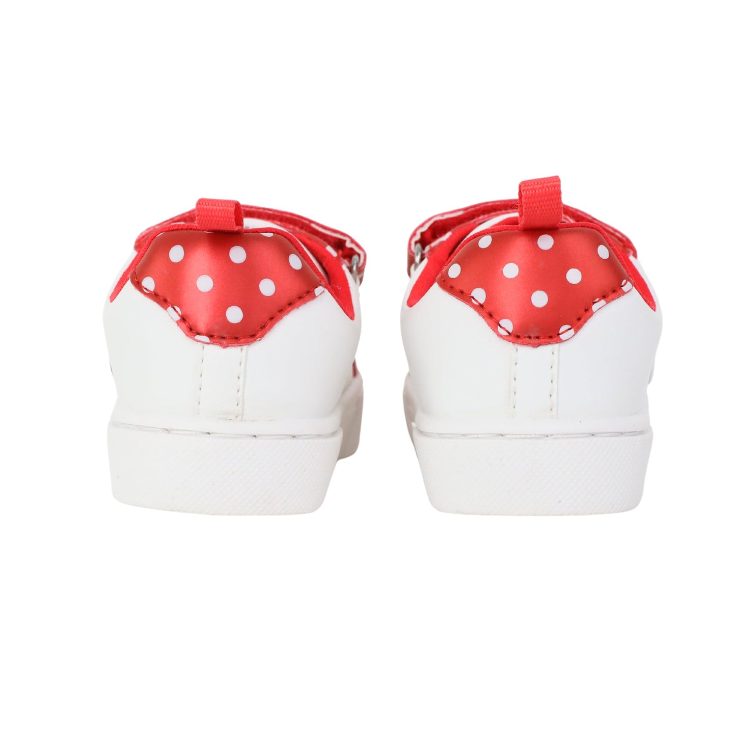 Disney Infant Girls Minnie Mouse Low Top Hook and Loop Sneakers