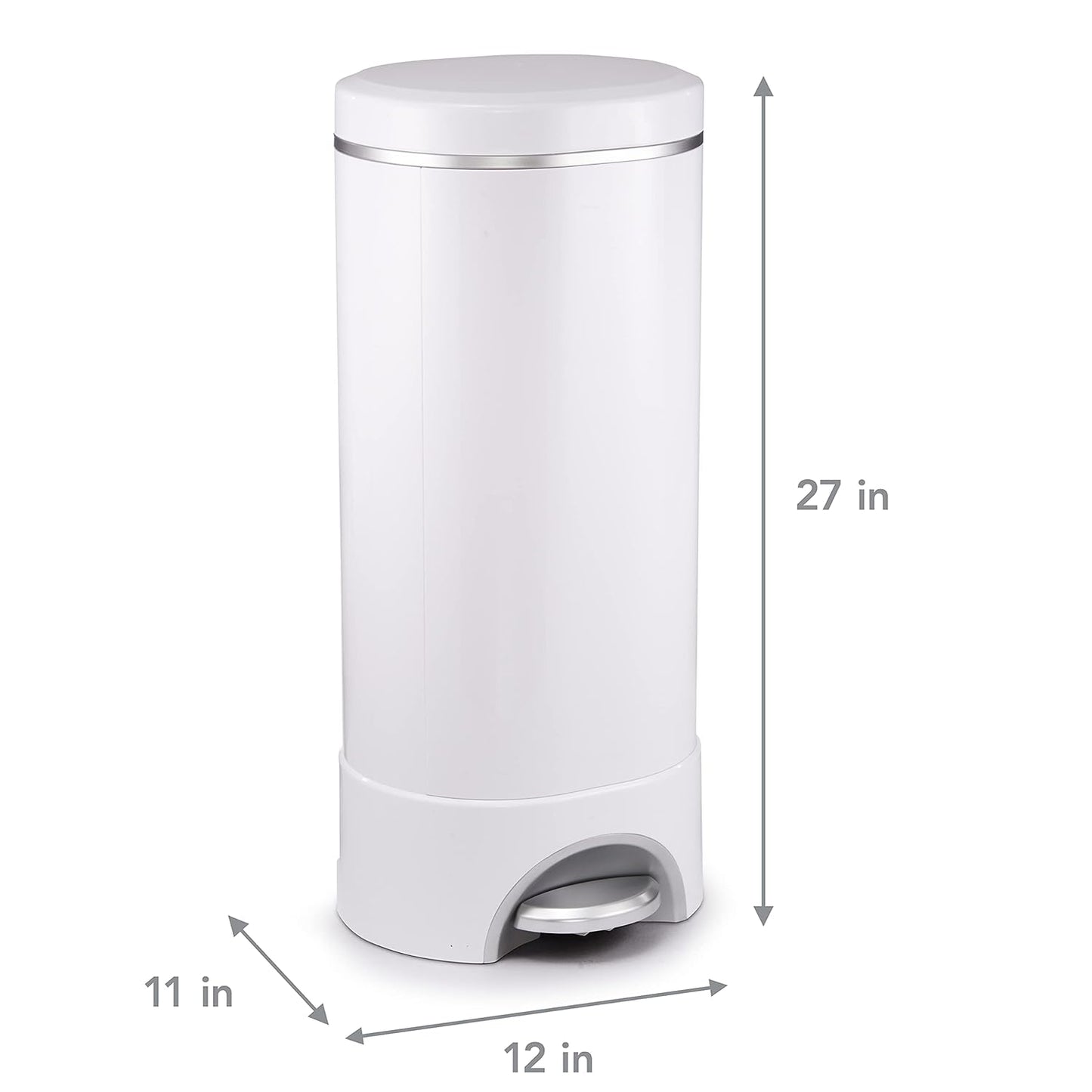 Munchkin® Step Diaper Pail Bundle - Includes Diaper Pail, Refill Rings, Bags and Baking Soda Puck