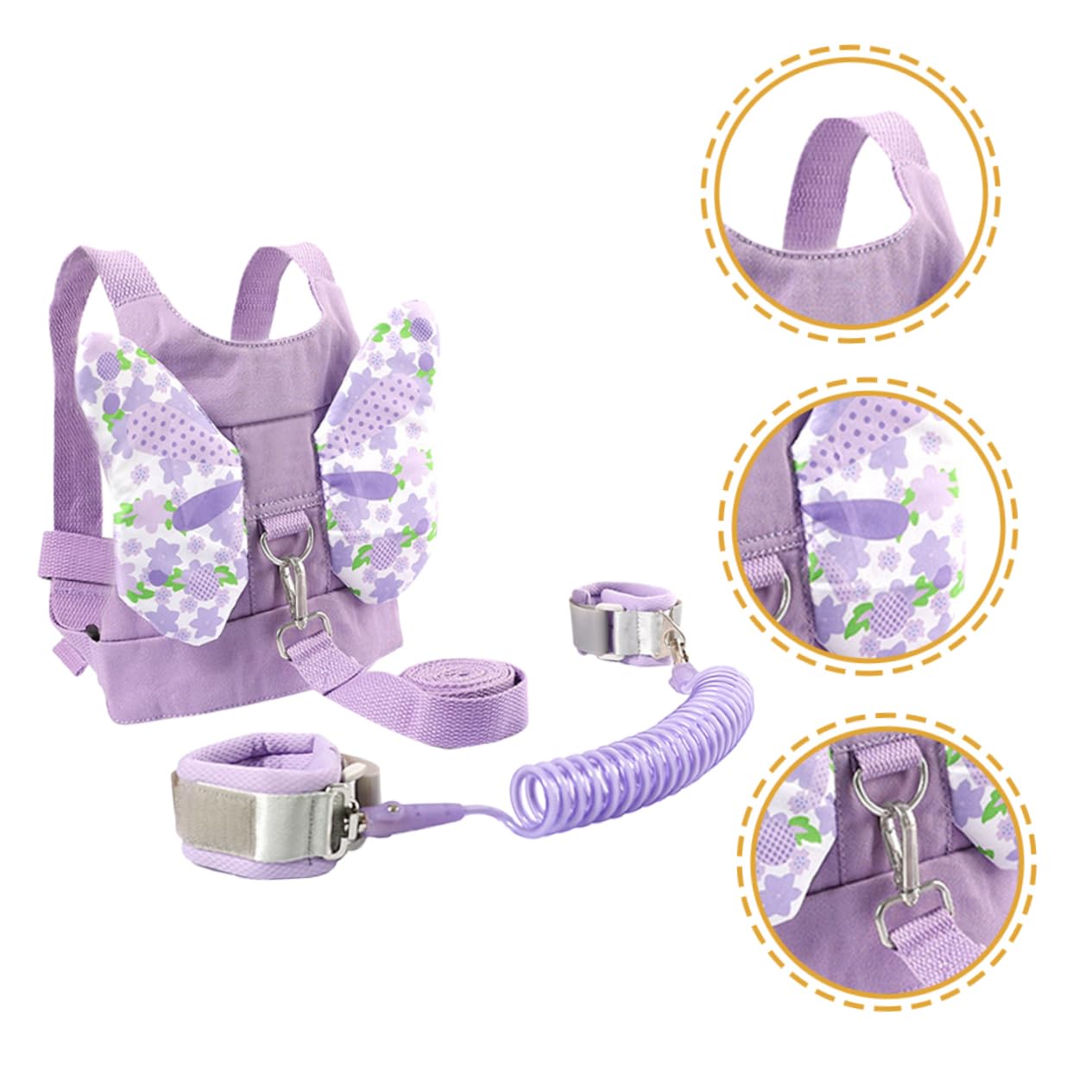 BESPORTBLE 1Set Safety Harness with Leash Lost Wrist Link for Adorable Comfortable Strap for Boys for Outdoor Adventures