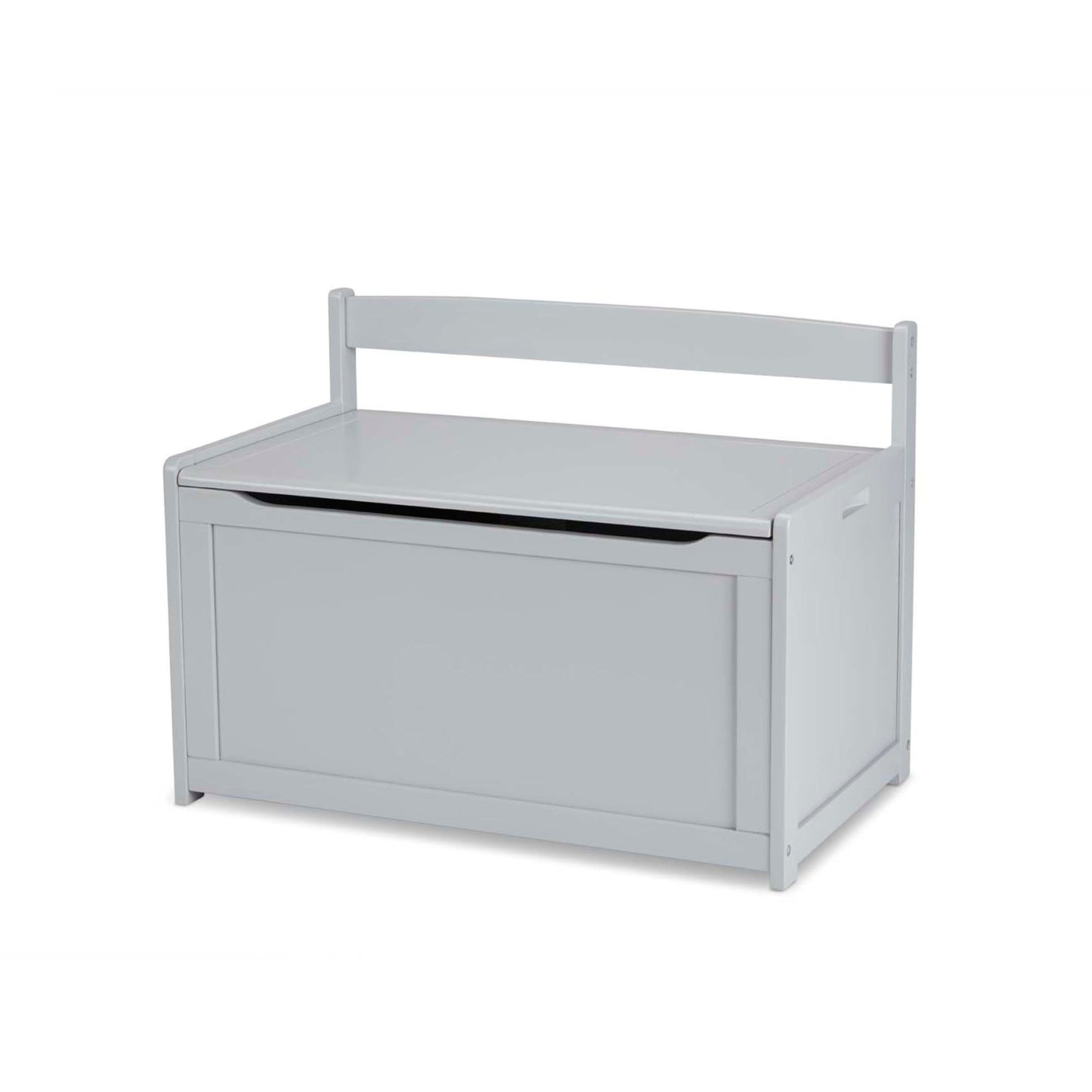 Melissa & Doug Wooden Toy Chest - White Furniture for Playroom - Kids Toy Box, Wooden Storage Organizer, Children's Furniture