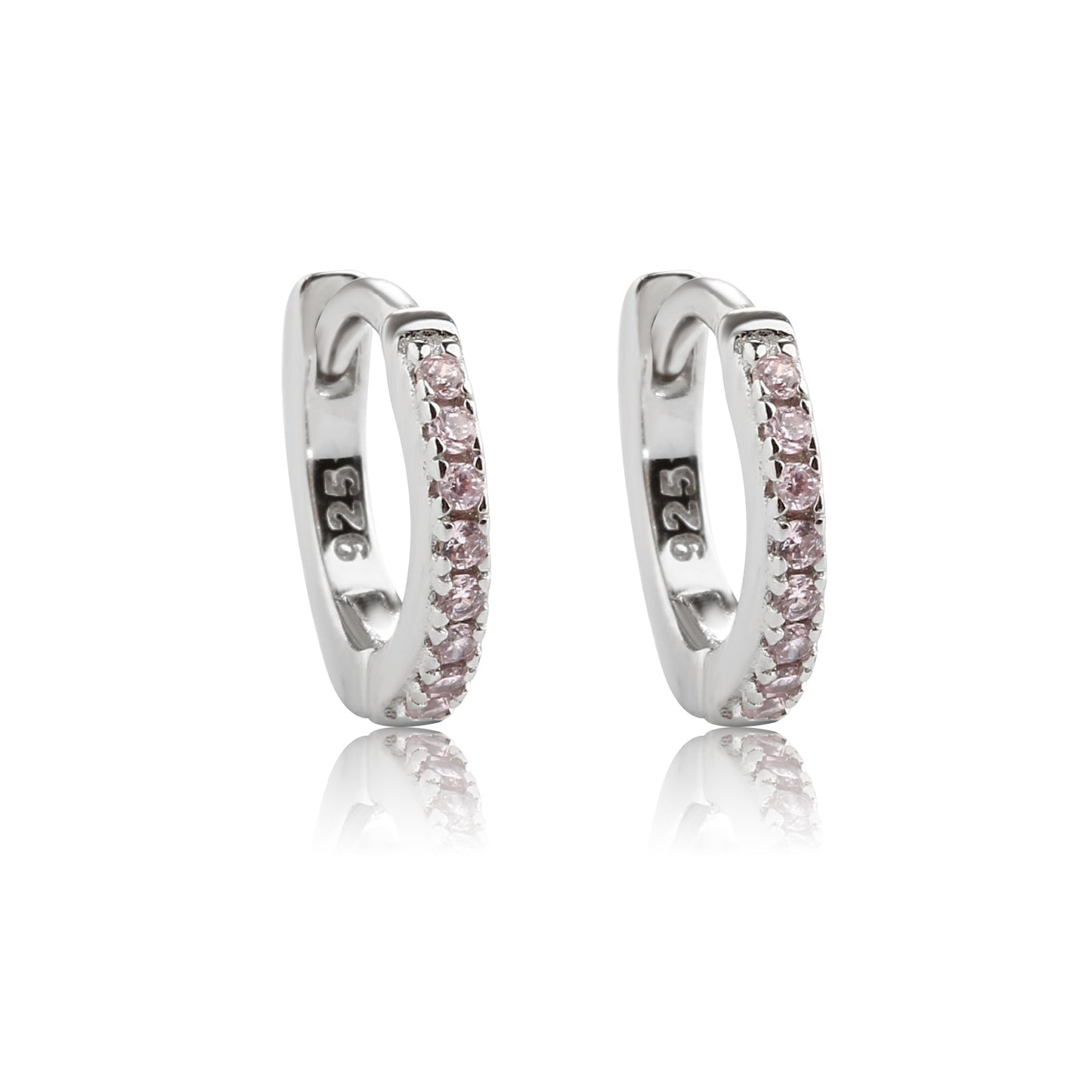 Cherished Moments Sterling Silver and 14K Gold Plated 10mm Hoop Earrings