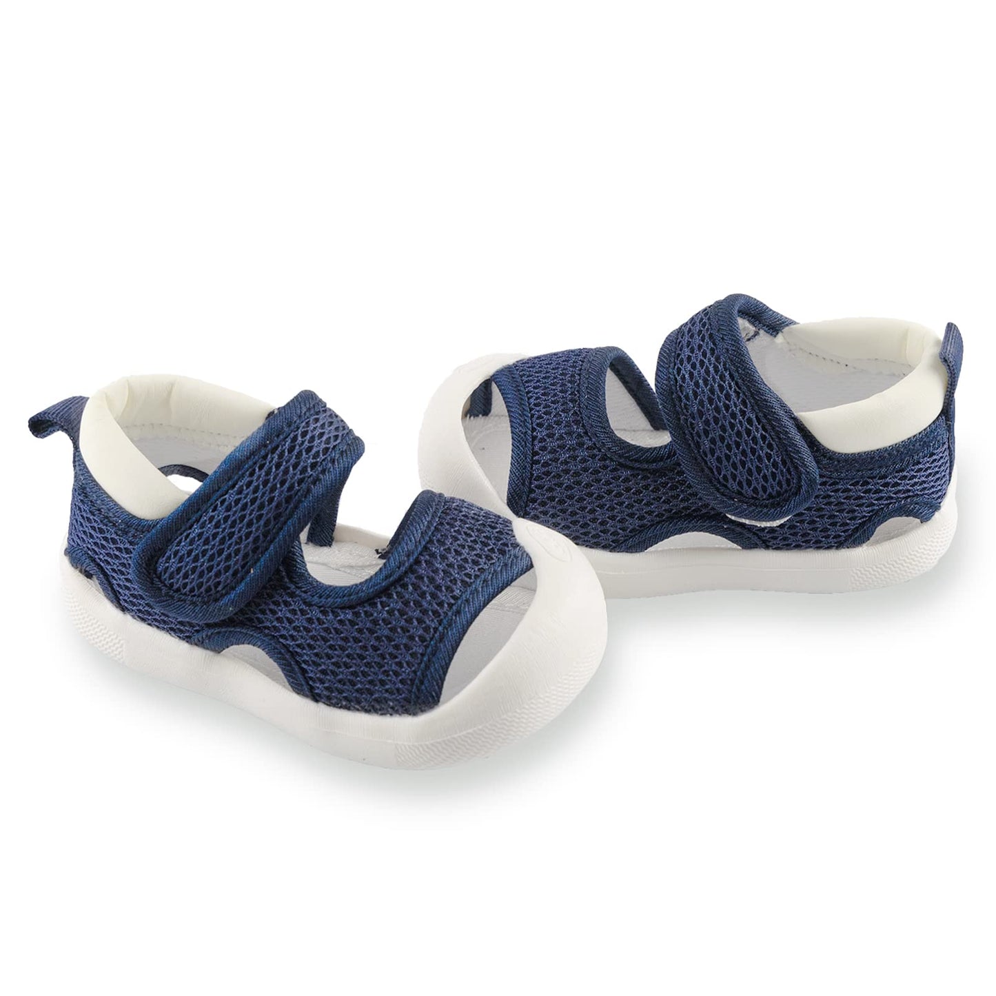 RVROVIC Boys Girls Athletic Sports Sandals Open-Toe Breathable Rubber Sole Beach Water Shoes for Toddler