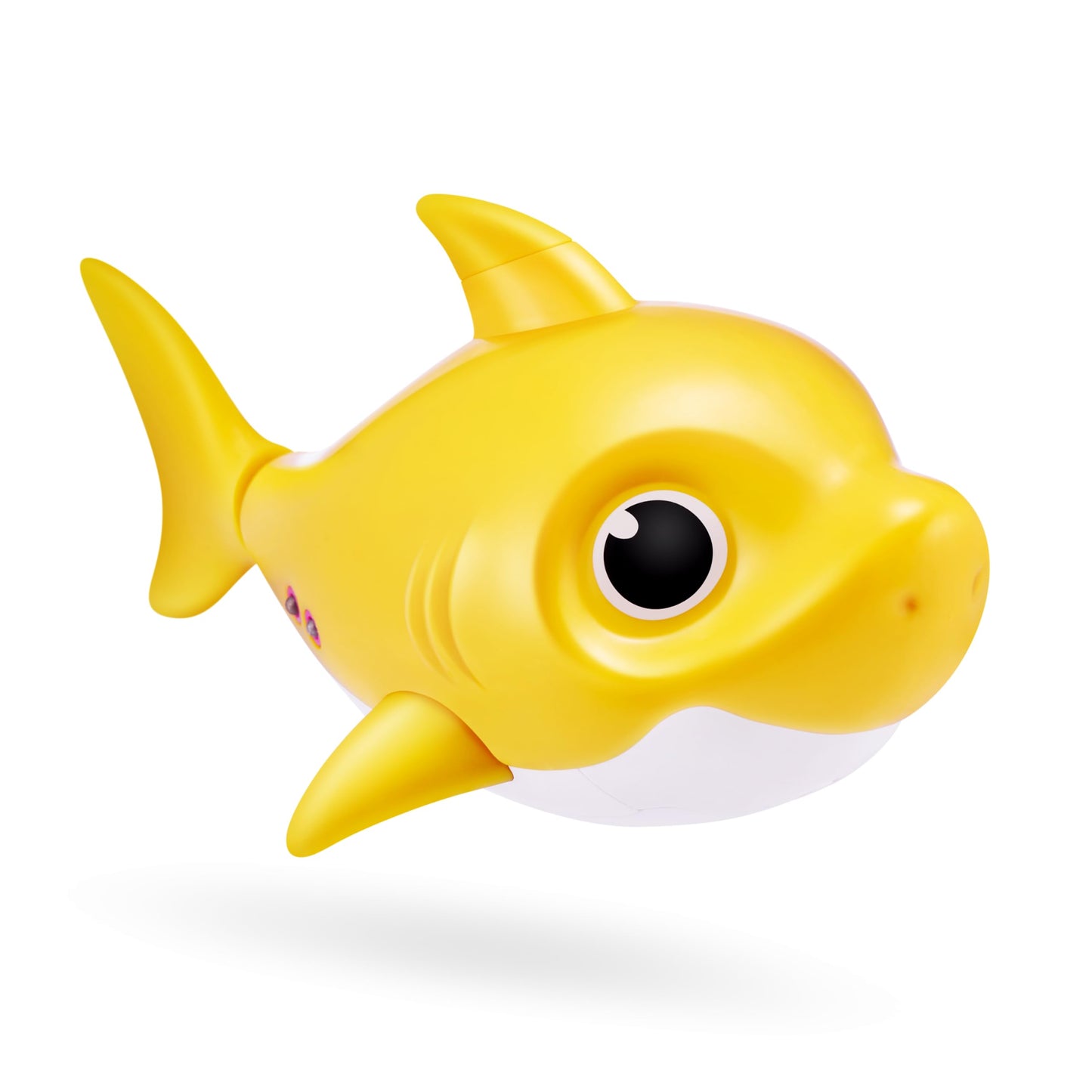 Robo Alive Junior Baby Shark New Silicon Fins Version Singing and Swimming Baby Shark (Yellow) by ZURU