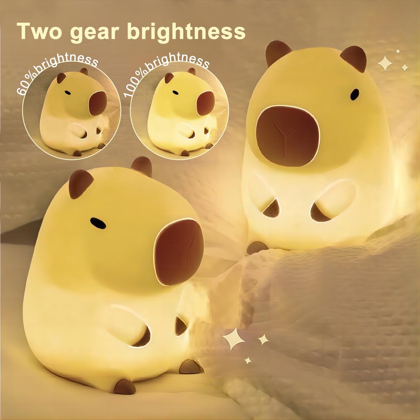 Cute Frog Night Light for Kids, Color Changeable Soft Silicone Sleeping Night Lamp for Nursery, Dimmable Timer Rechargeable Colorful Baby's Light Room Decor Children Gifts