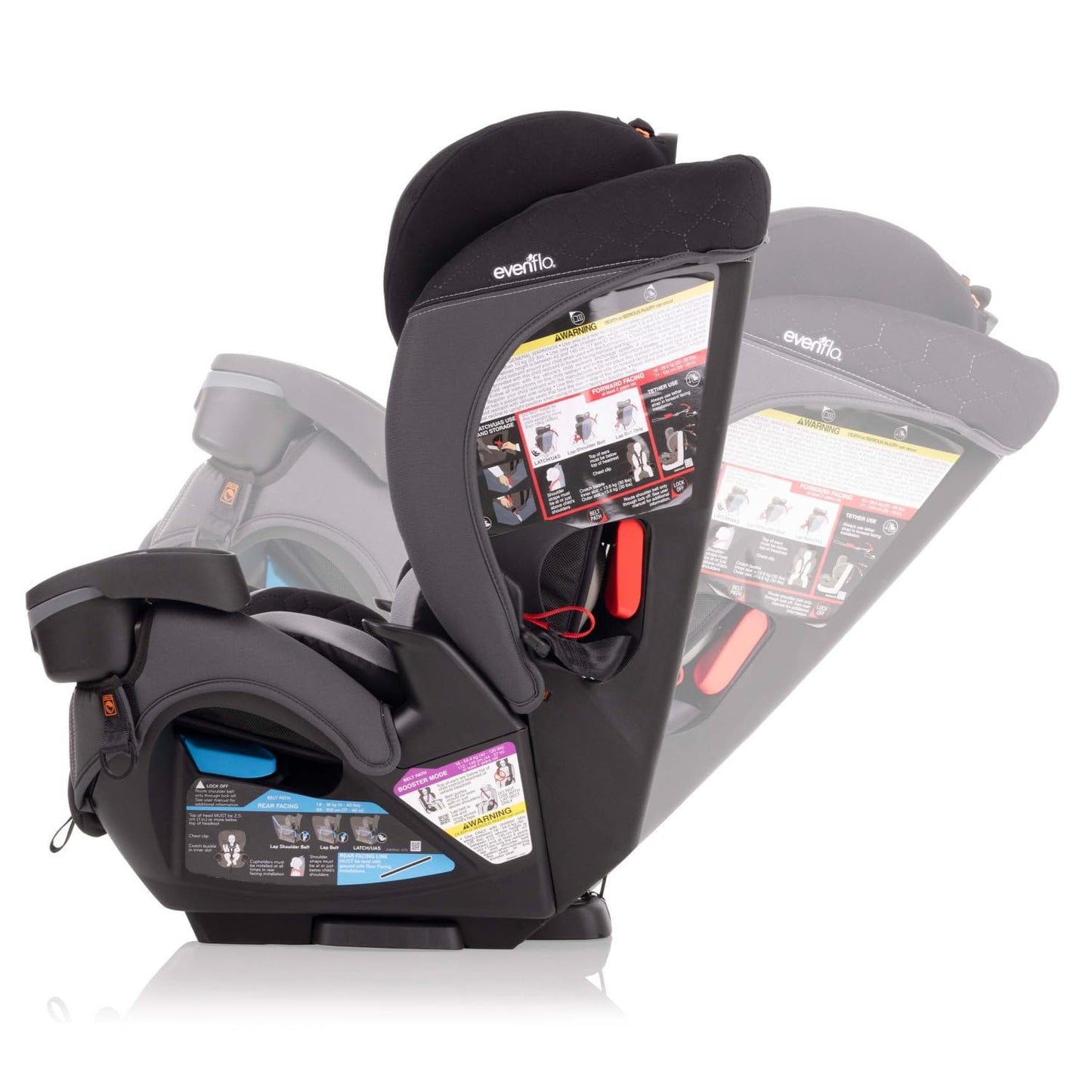 EveryFit/All4One 3-in-1 Convertible Car Seat (Augusta Pink)