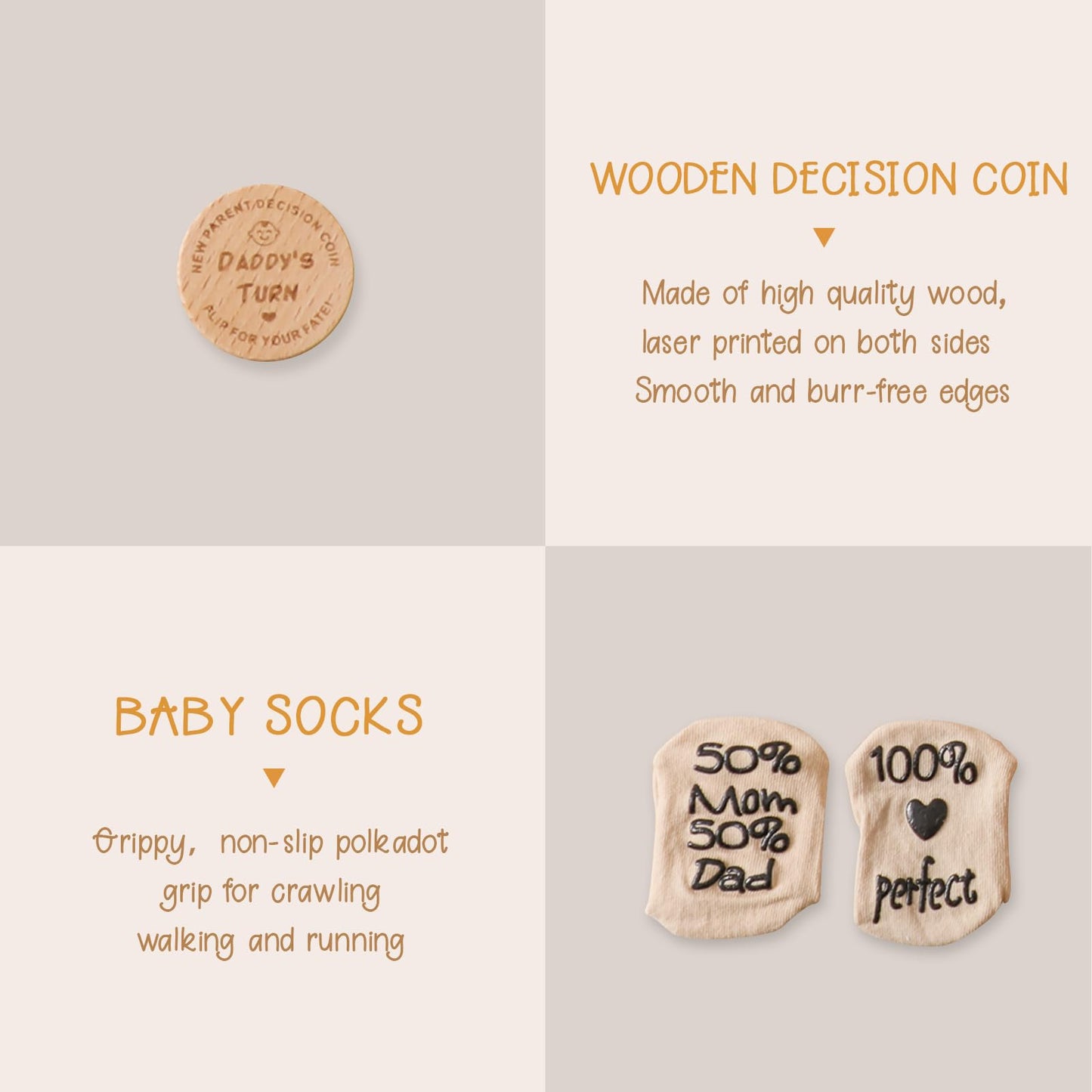 Bopoobo Baby Shower Gifts for Boys - New Born Gifts, Unique Essentials: Onesie, Blanket, Rattle, Lovey, Socks, Decision Coins, Milestone