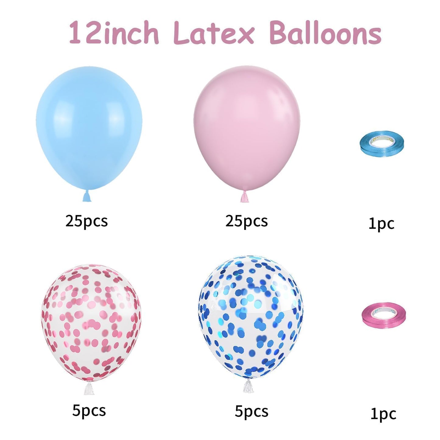 Beige Balloons, 60 PCS 12 Inch Cream Nude Sand White Clear Latex Birthday Balloons for Birthday Baby Shower Wedding Party Decorations