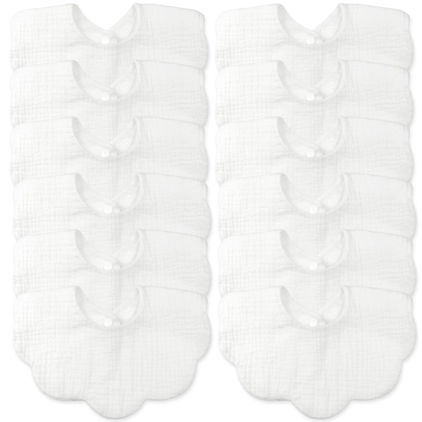 Baby Bibs Muslin Drool Teething Drooling Bibs for Baby Girl Boy Muslin Cotton