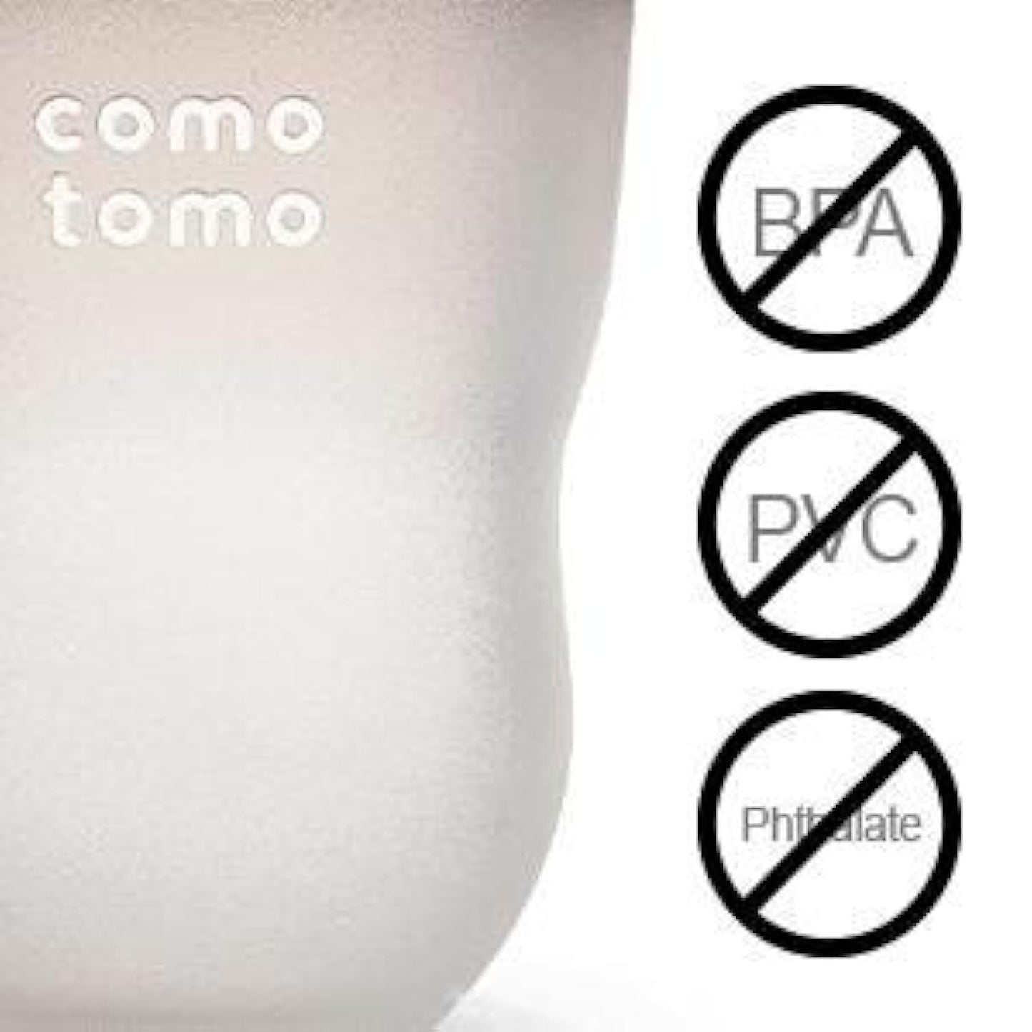 Comotomo Baby Bottle Double Pack, Pink, 5oz