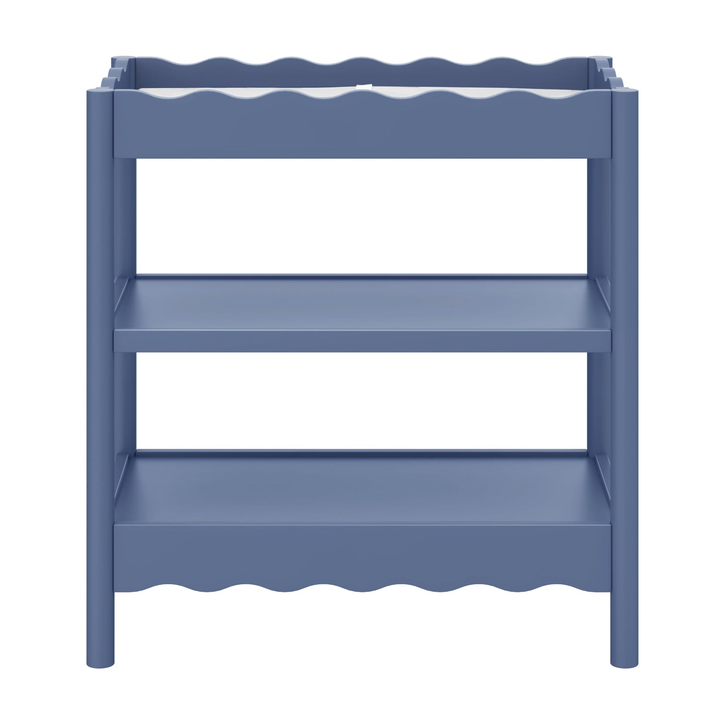 babyletto Swell Changing Table in Cove Blue, Greenguard Gold Certified