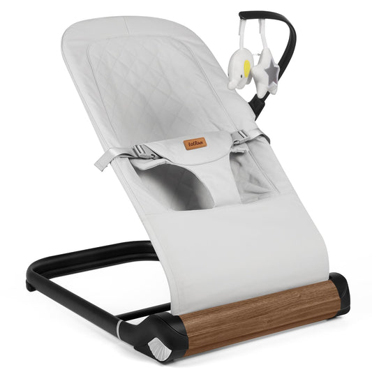 Baby Bouncer Chair - Comfortable Support for Your Little One's Blissful Moments (Normal, Black)