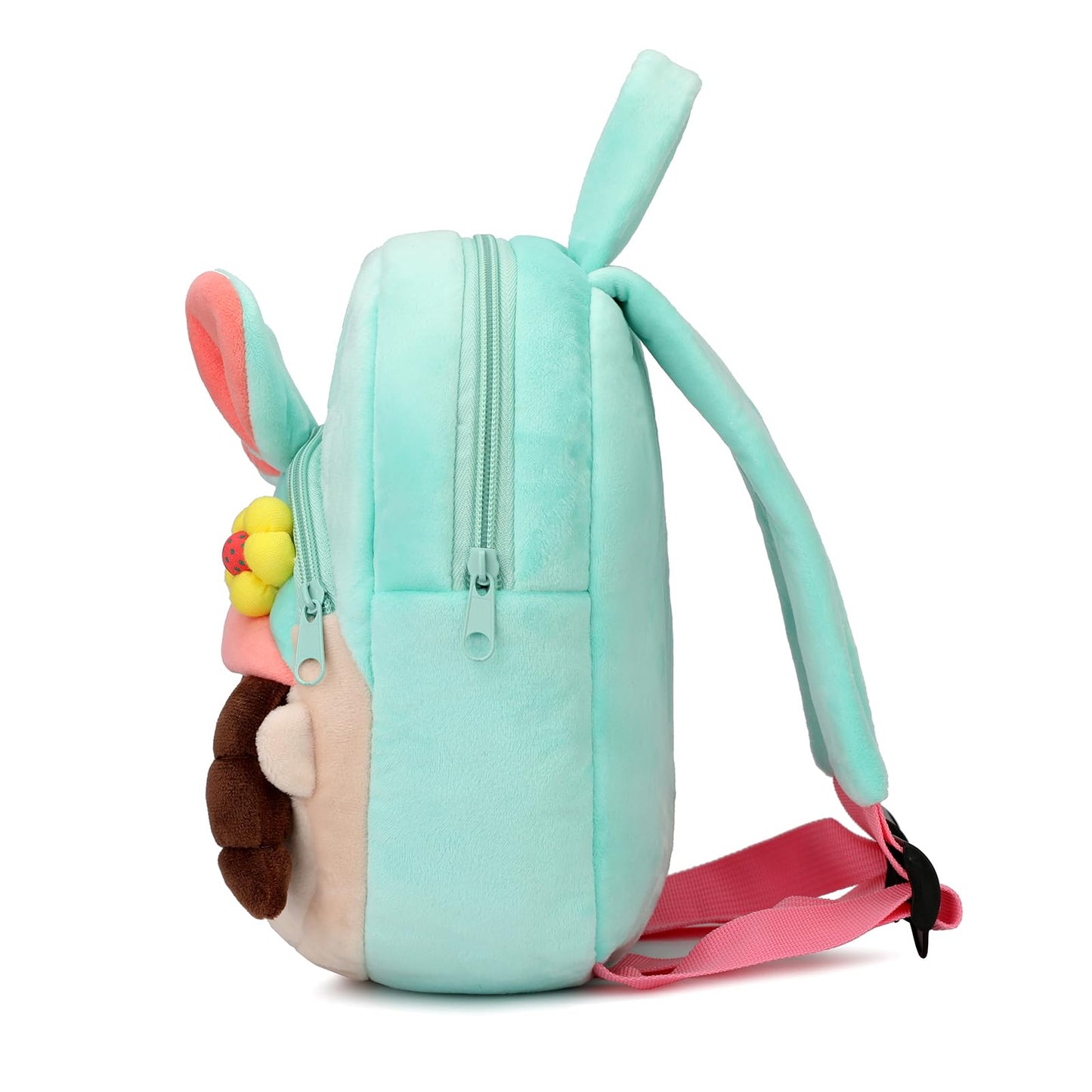 Cute Toddler Backpack Plush Animal Cartoon Mini Travel Daycare Bag for Baby Girl Boy 2-6 Years (Shark Blue)