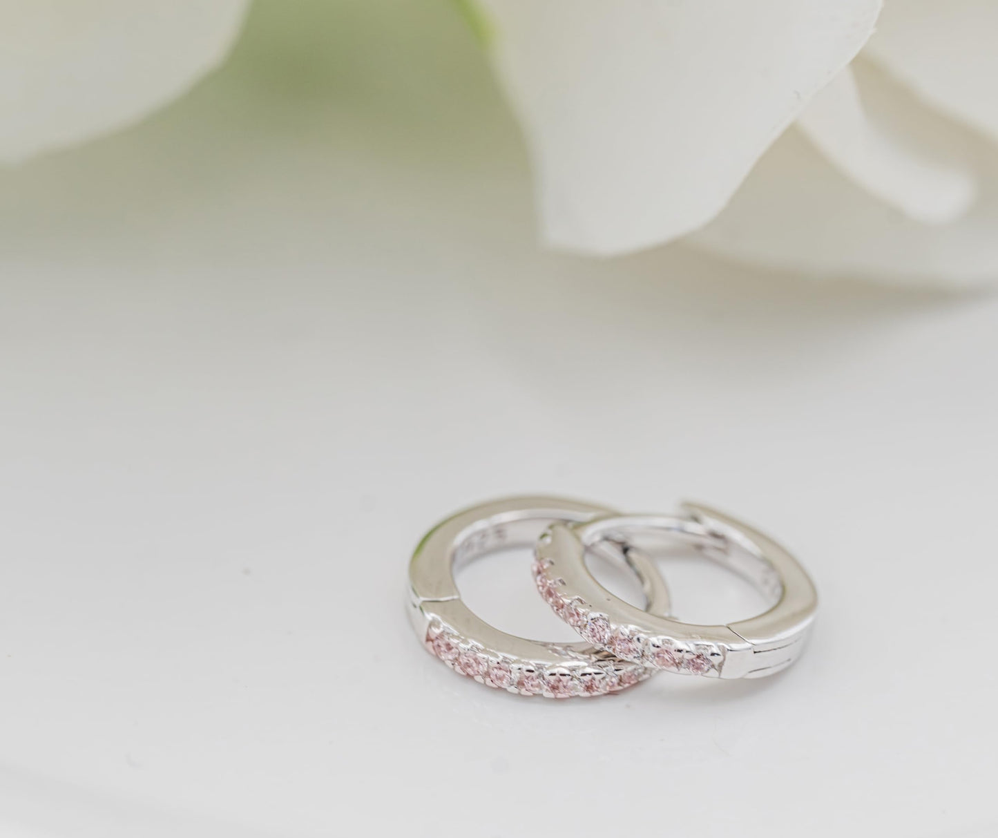 Cherished Moments Sterling Silver and 14K Gold Plated 10mm Hoop Earrings