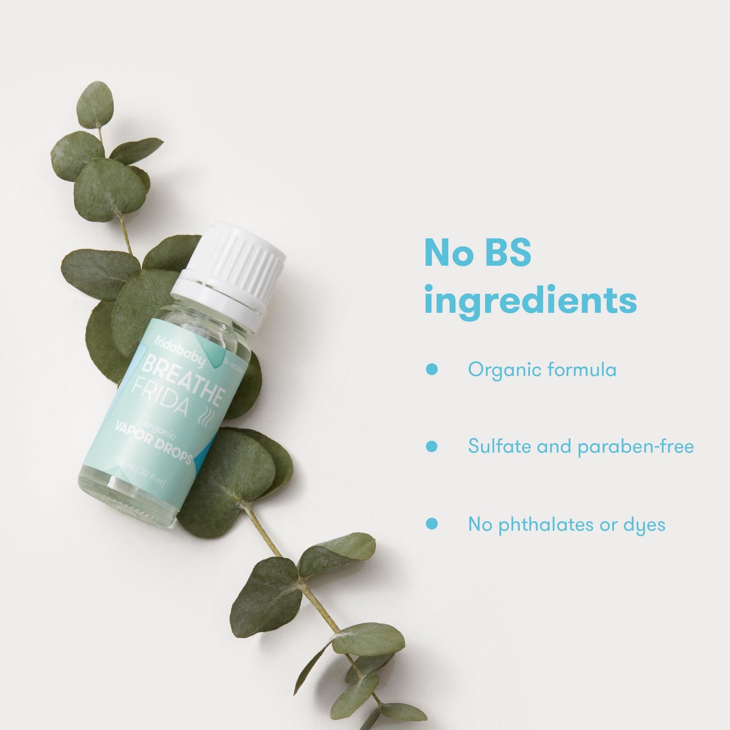 Frida Baby Natural Sleep Vapor Bath Drops, Lavender Essential Oil Bath Drops for Bedtime, Relaxing & Calming Aromatherapy Oil for Better Sleep