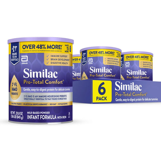 Similac Pro-Total Comfort Infant Formula With Iron, 20.1-oz Tub