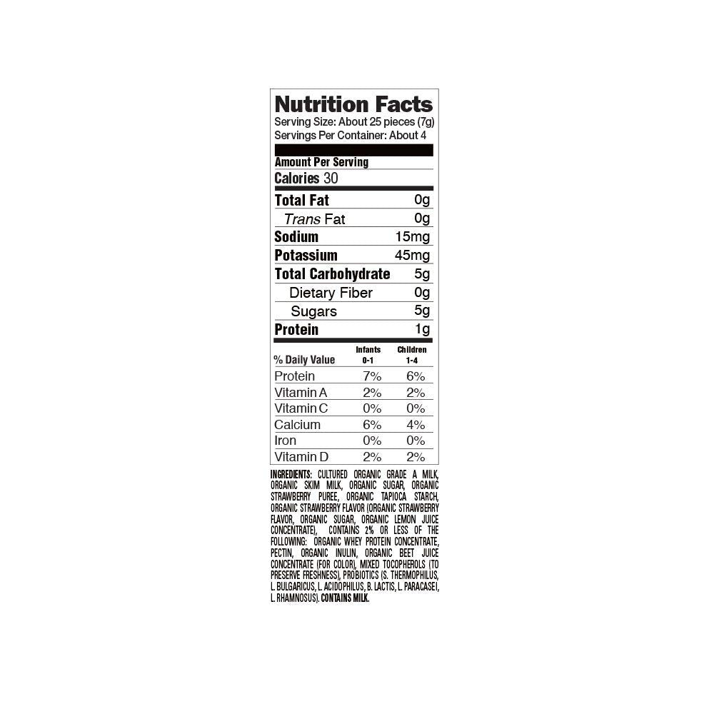 Happy Baby Organics Greek Yogis Freeze-Dried Greek Yogurt and Fruit Snacks, Strawberry Banana, 1 Ounce (Pack of 1) packaging may vary