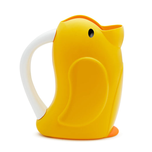 Munchkin® Duckling™ Shampoo Bath Rinser Cup, Ultra Soft and Flexible Rim, Babies, Toddlers and Kids, Yellow Duck