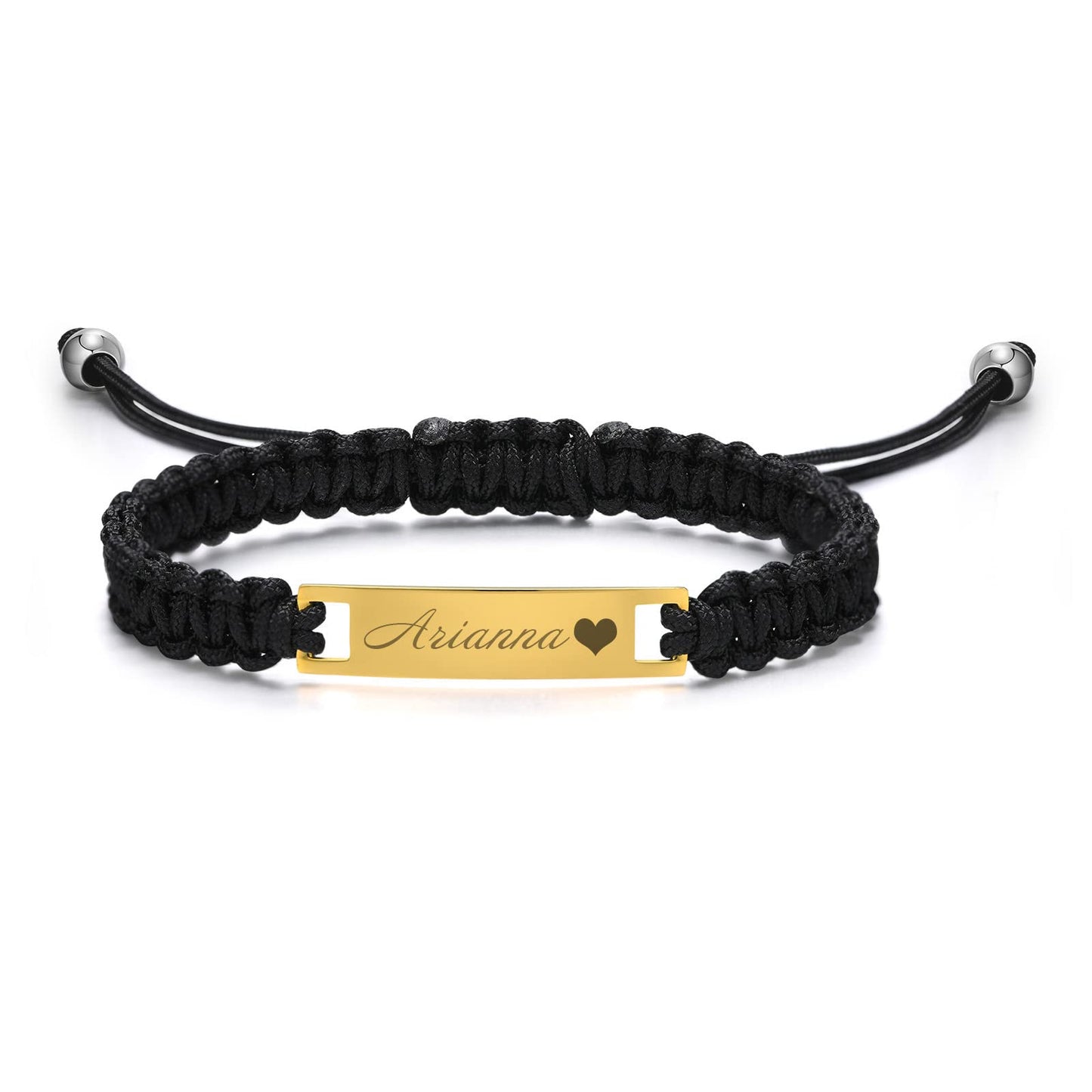 Personalized Baby Bar Bracelet : 18K Gold Plated Custom Name ID Plate Bracelet for Children Toddler from Mom, Engraved Kid Name for Daughter Son, New Born Birthday Gift,Adjustable,Nickel free
