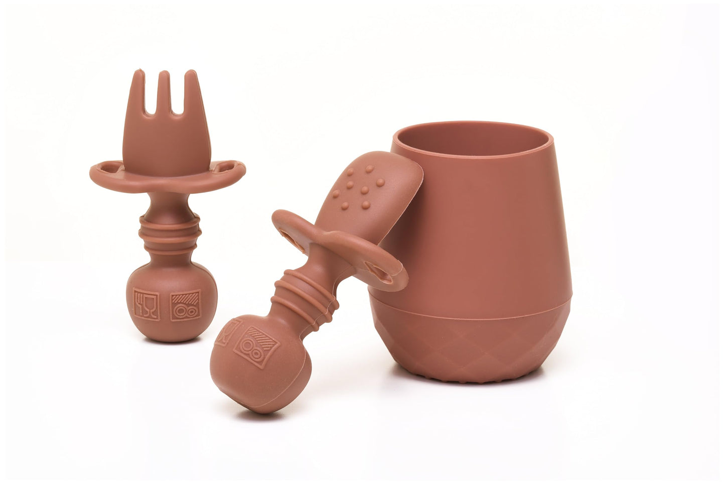 Tooshka® | Set of Four Tiny Cups | Baby-Led Weaning Essentials for Toddlers 6+ Months of Age | BPA, Lead, & Phthalate Free