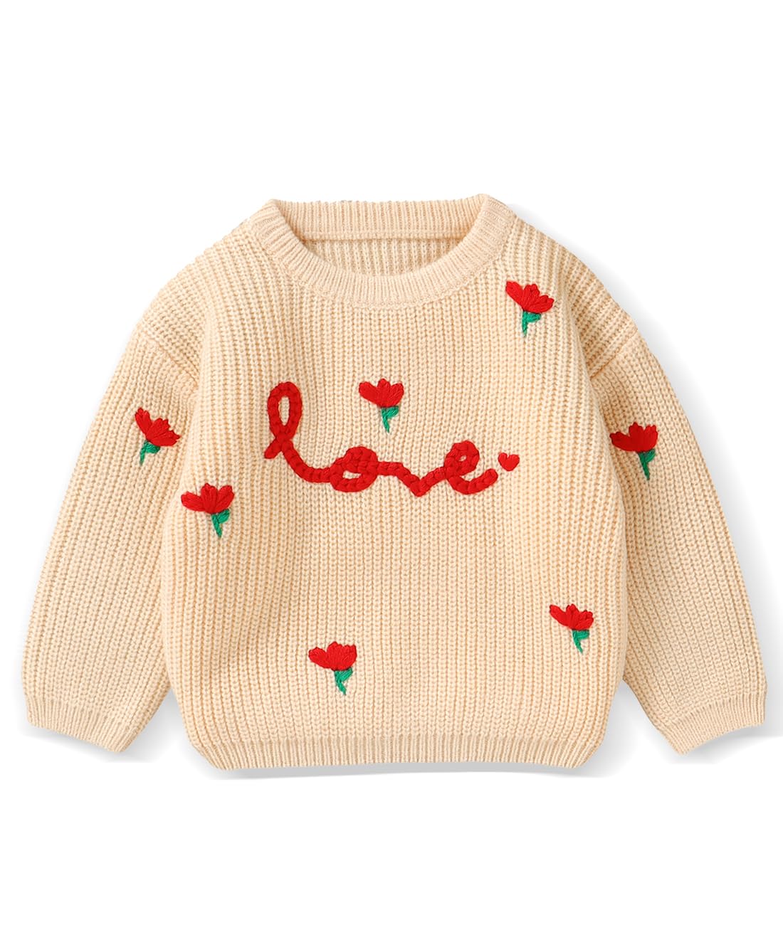 Infant Toddler Baby Girl Oversized Sweater Long Sleeve Sweaters Fall Winter Tops Clothes