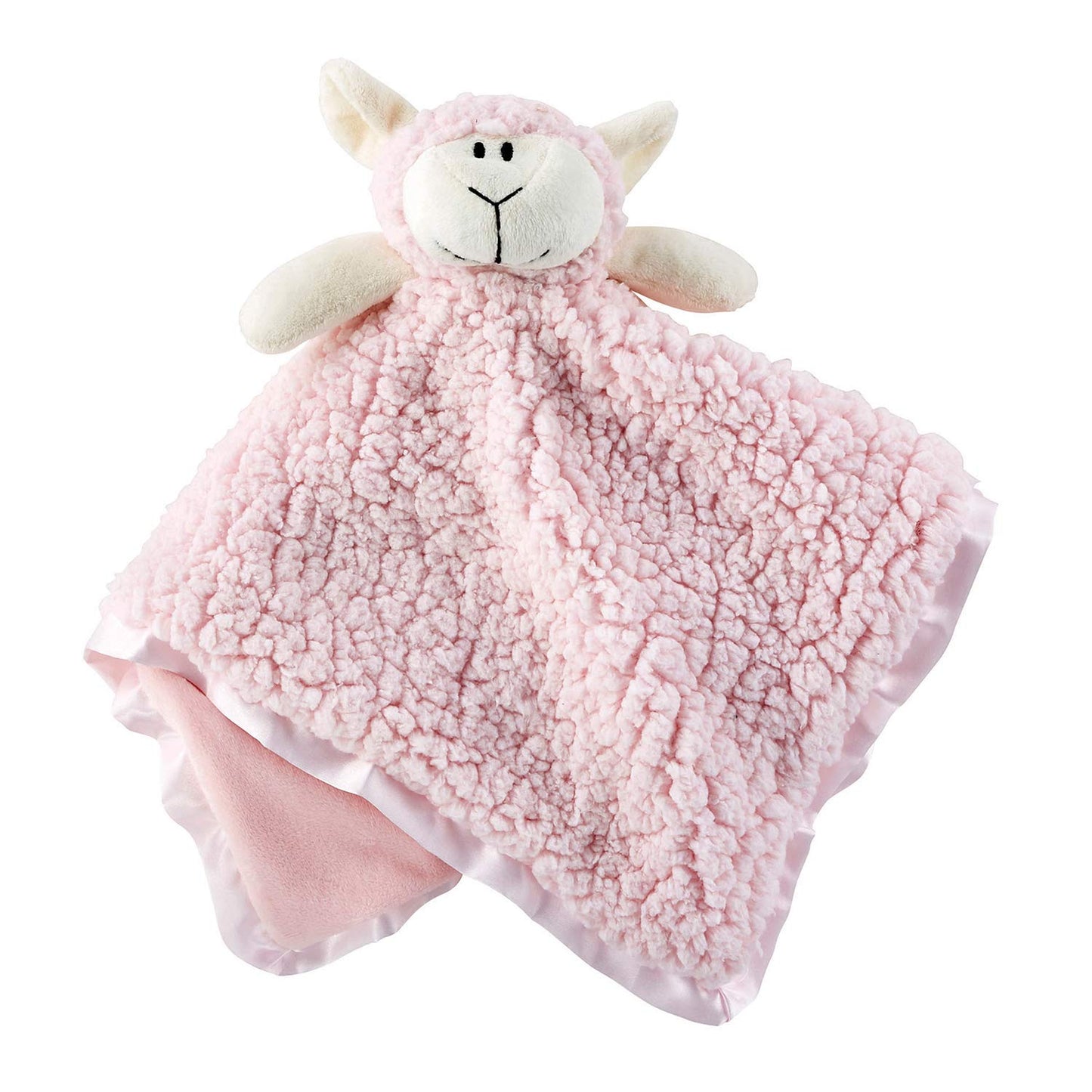 Stephan Baby Plush Cuddle Bud Security Blankie, Blue Bear, 18 x 18-Inch