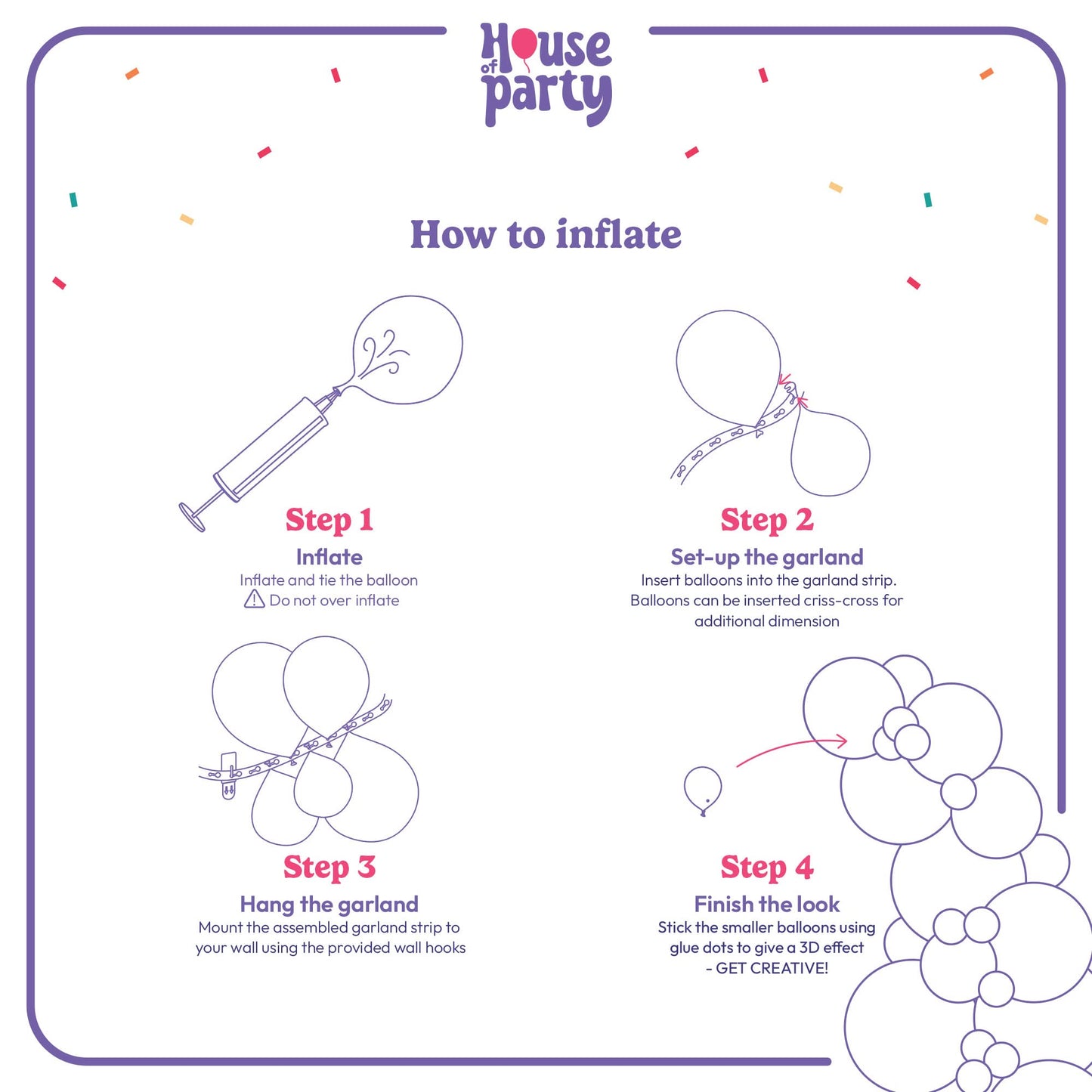HOUSE OF PARTY 140PCS Pastel Rainbow Balloon Arch Garland Kit - Balloon Arch Kit-Birthday Balloons, Globos para Decoracion de Fiestas | Ideal for valentines day Baby Shower Party Decorations