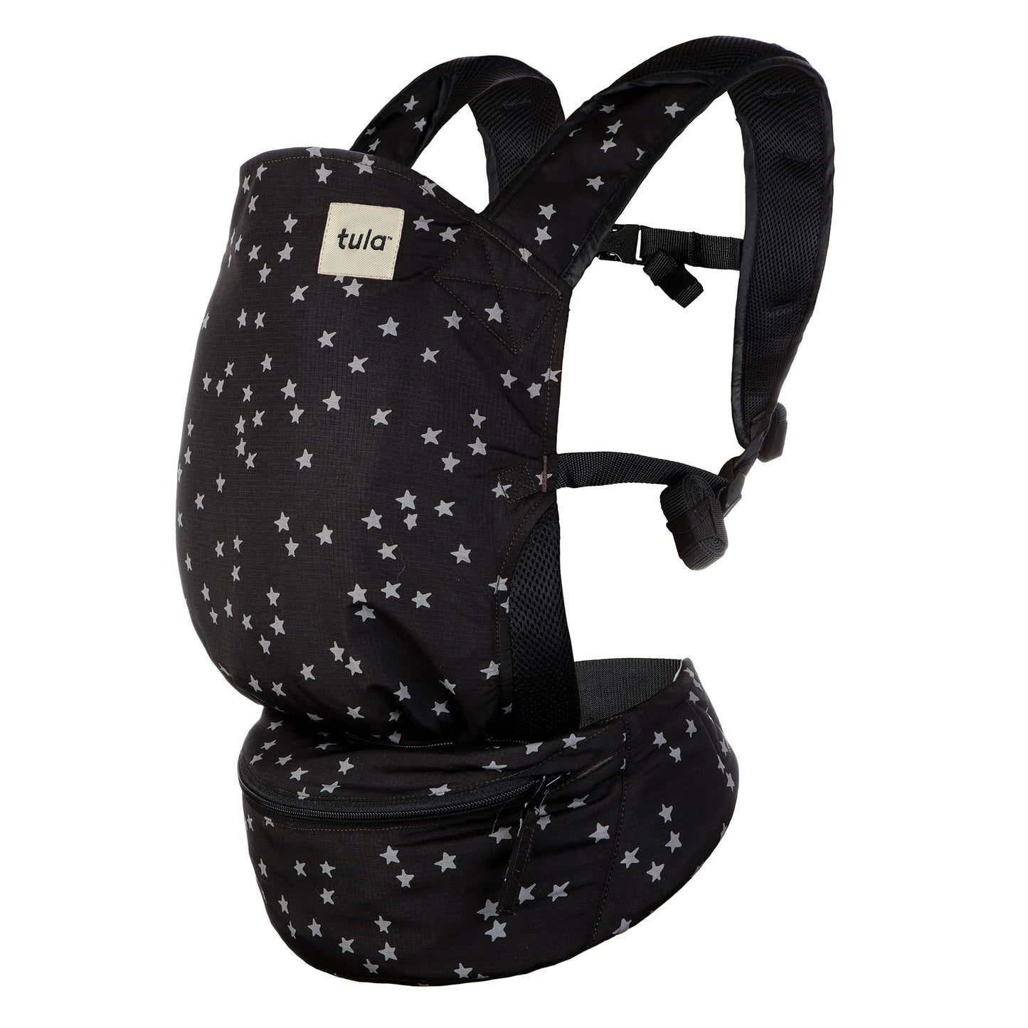 Baby Tula Lite Compact Baby Carrier, Ultra Compact and Lightweight, Travel, Convenient Carry Pouch, Ergonomic and Multiple Posisitions for 12-30 pounds, Soar