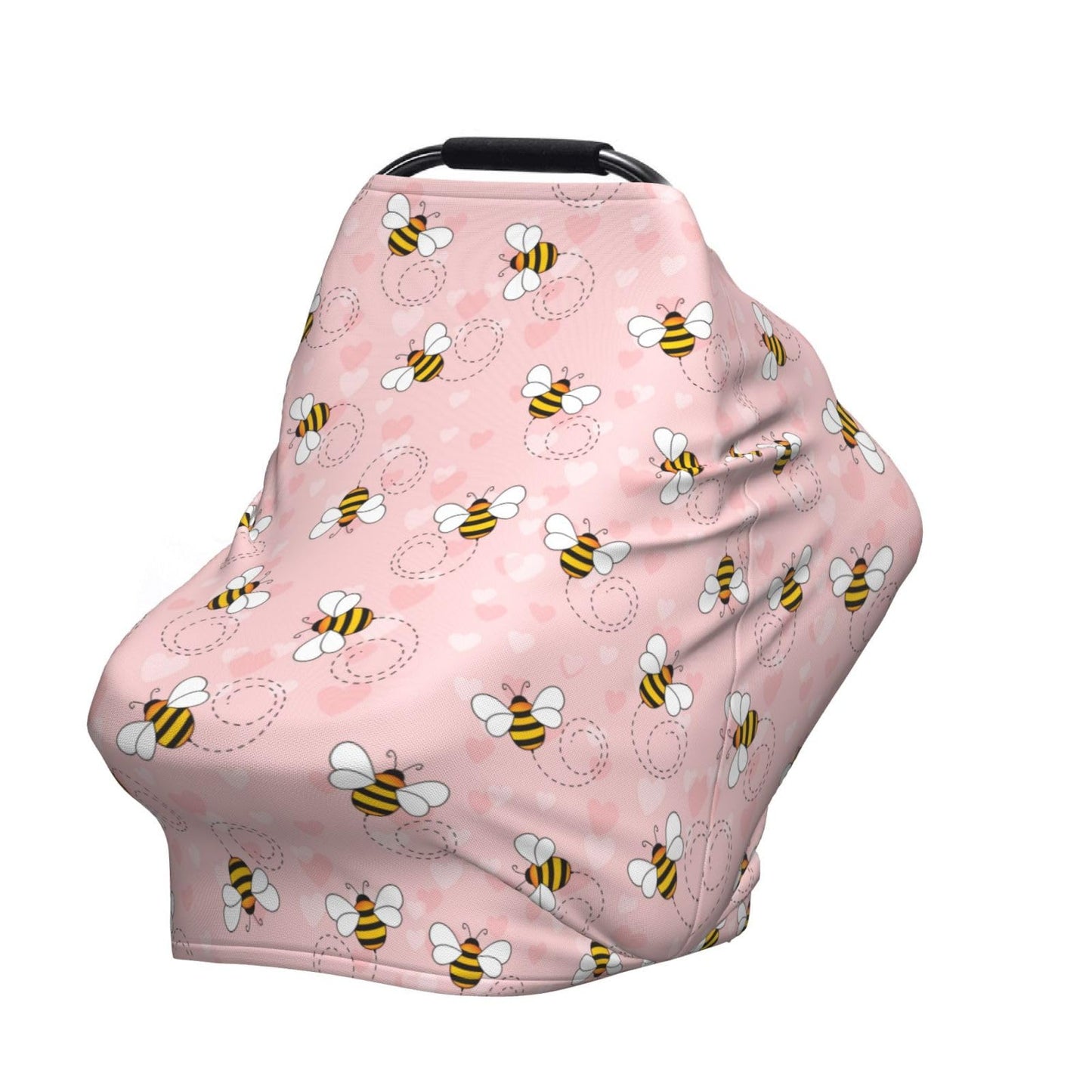 Cute Butterfly Baby Stuff Car Seat Covers Baby Multi-Use Car Seat Canopy Carrier Cover, Breathable Breastfeeding Cover Boys & Girls
