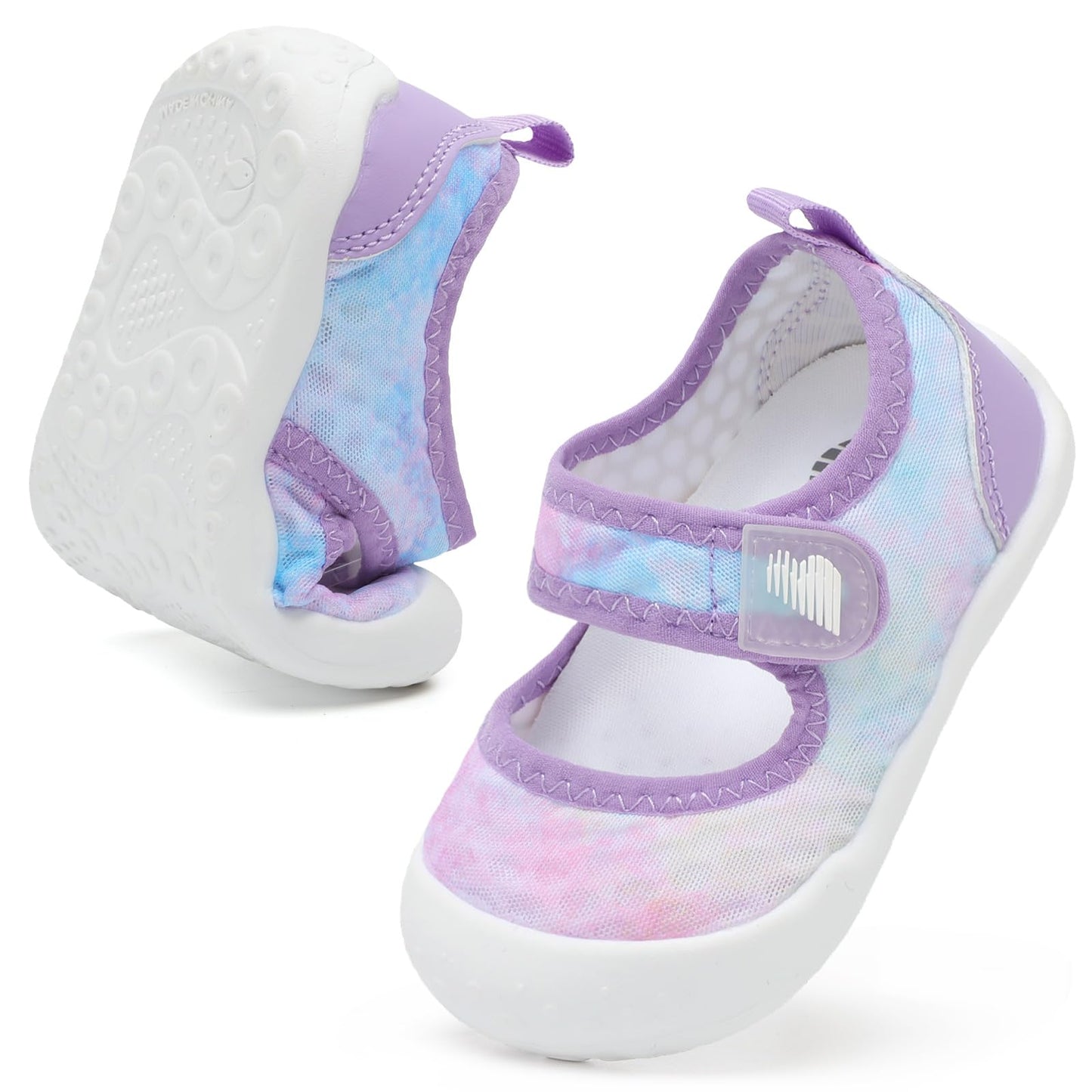 BARERUN Toddler Water Shoes Barefoot Water Shoes for Kids Baby Wide Aqua Socks with Arch Support Quick-Dry Breathable Boys Girls Sandals Walking Shoes for Beach Swim Pool Shoes